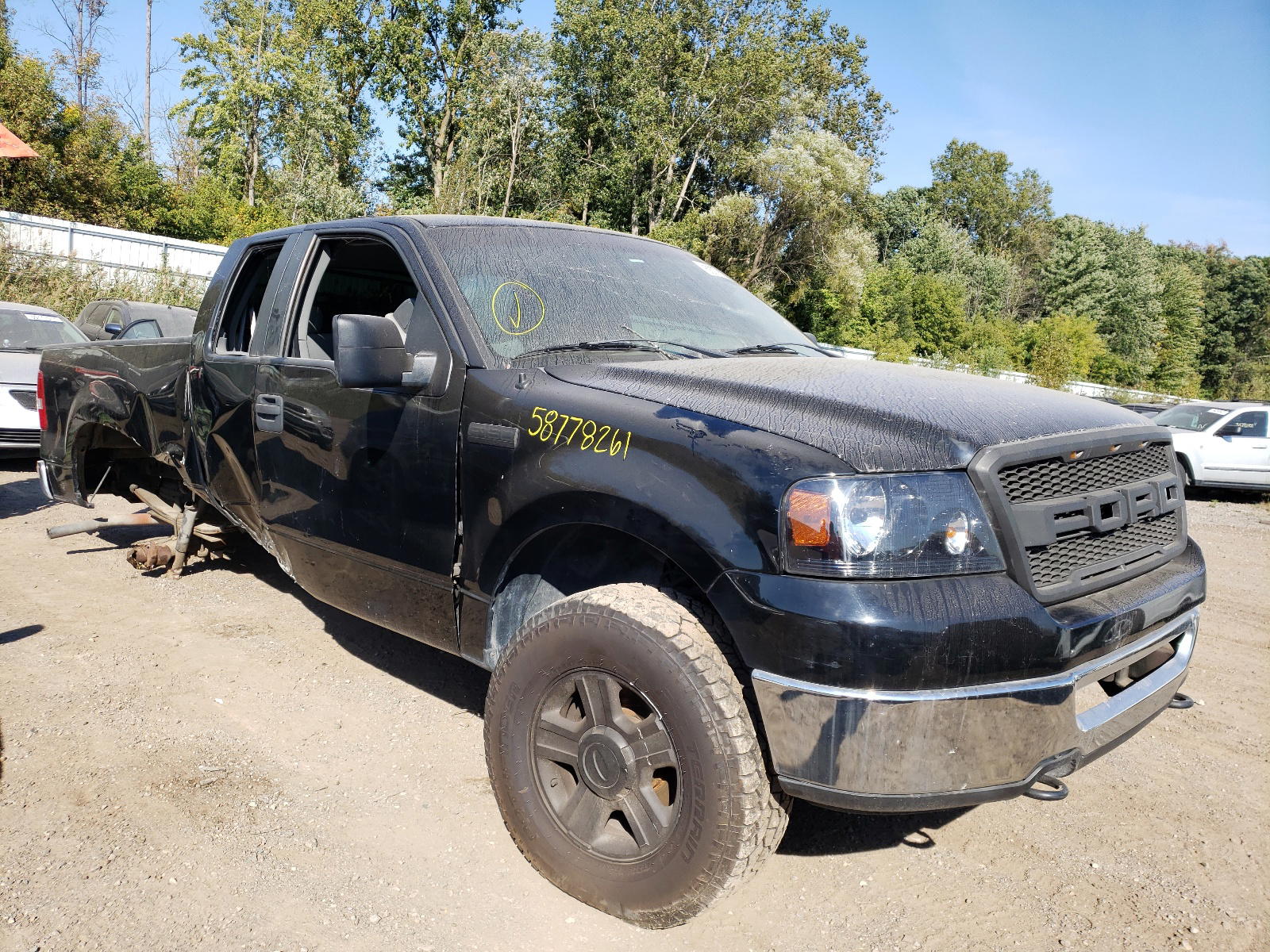 FORD F150 2007 with VIN 1FTPX14V27FA22790 - Photo from auction