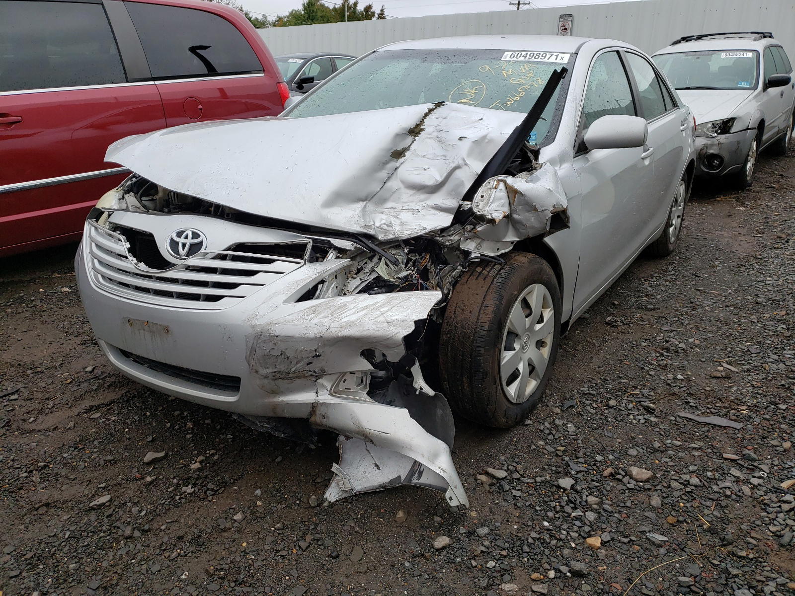 Photo 2 from auction – 2009 TOYOTA CAMRY BASE with VIN 4T1BE46KX9U289268