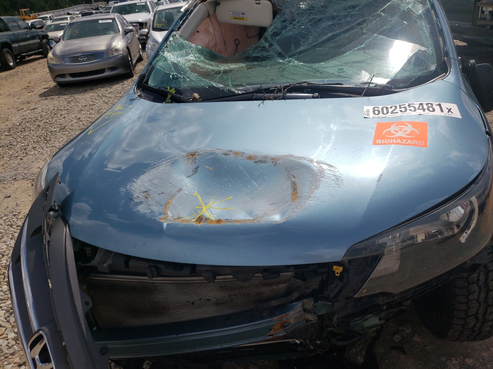 Photo 7 from auction – 2014 HONDA CR-V LX with VIN 2HKRM3H39EH508246