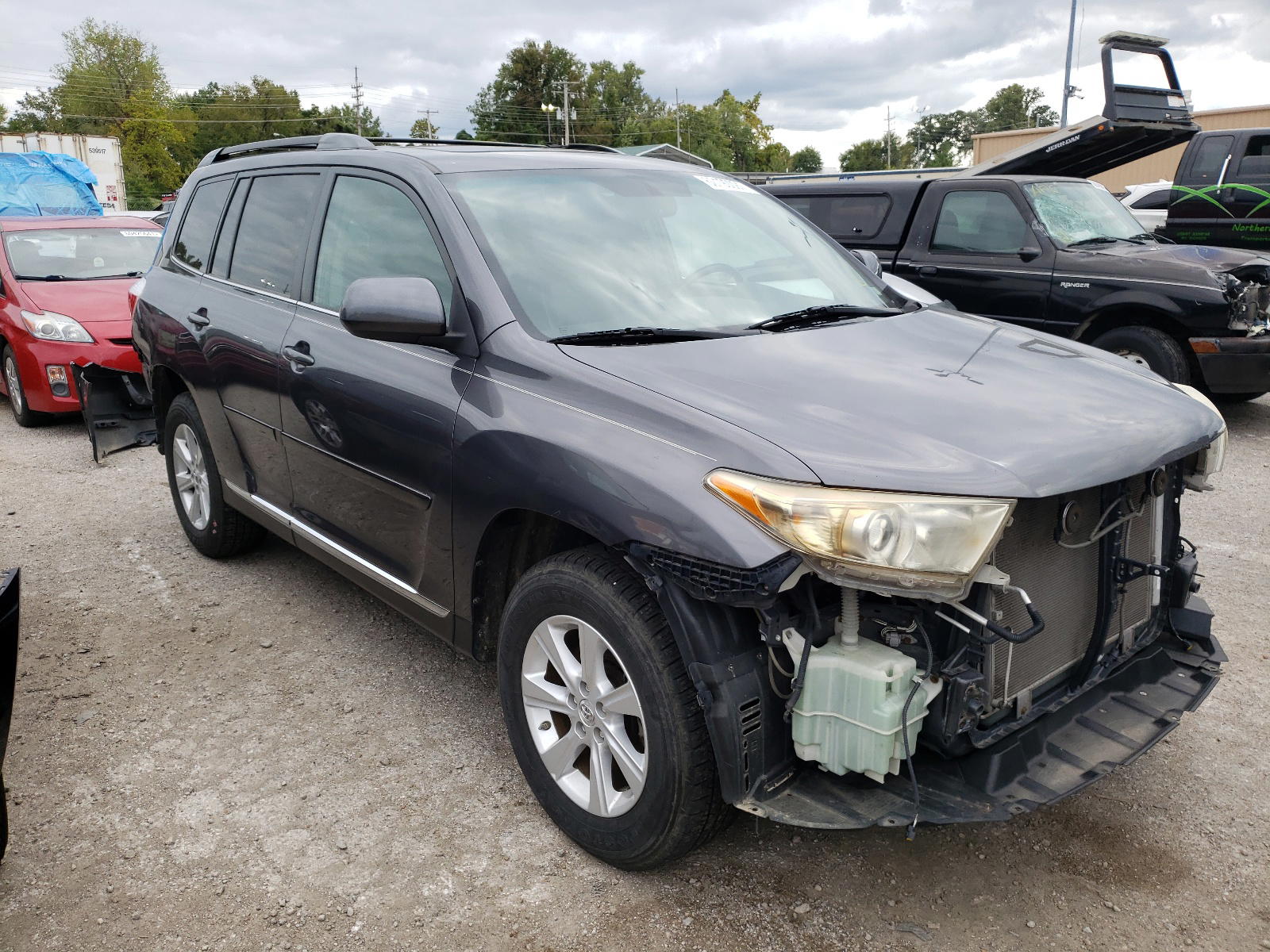 TOYOTA HIGHLANDER 2011 with VIN 5TDBK3EH9BS043433 - Photo from auction