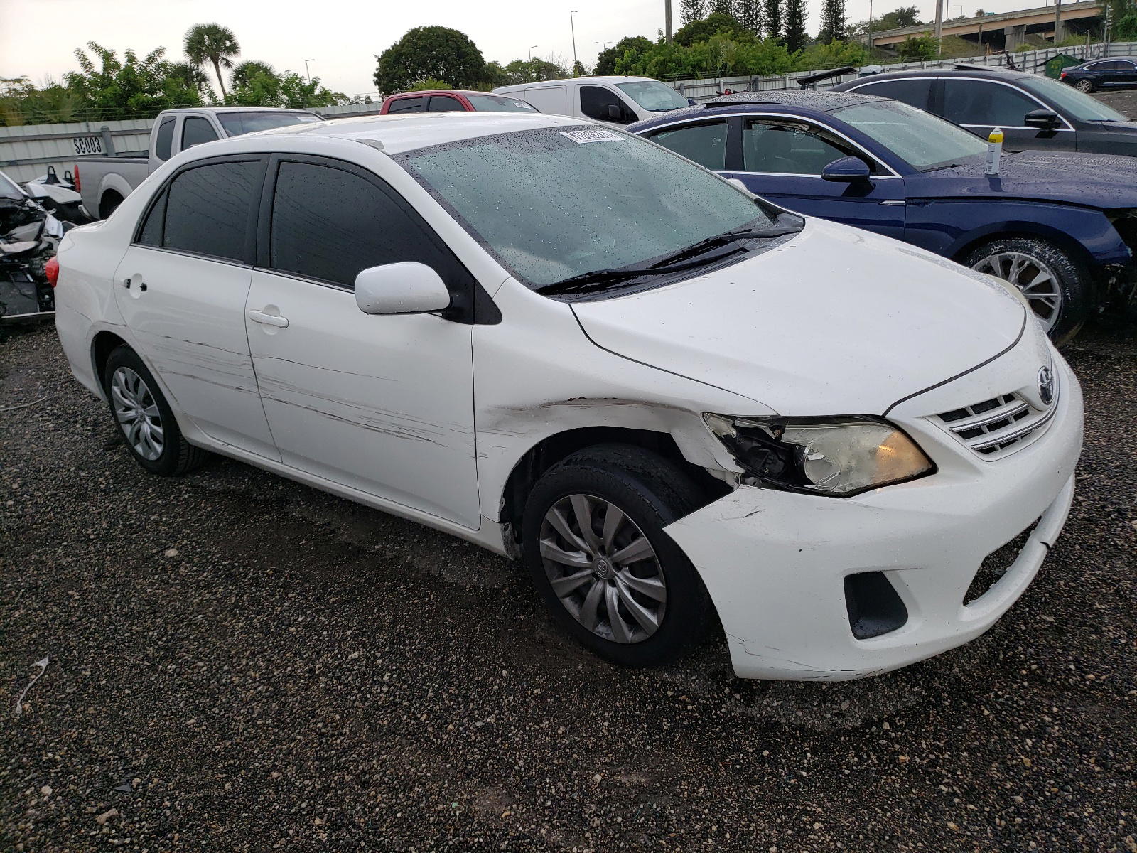 TOYOTA COROLLA BA 2013 with VIN 5YFBU4EE2DP141558 - Photo from auction