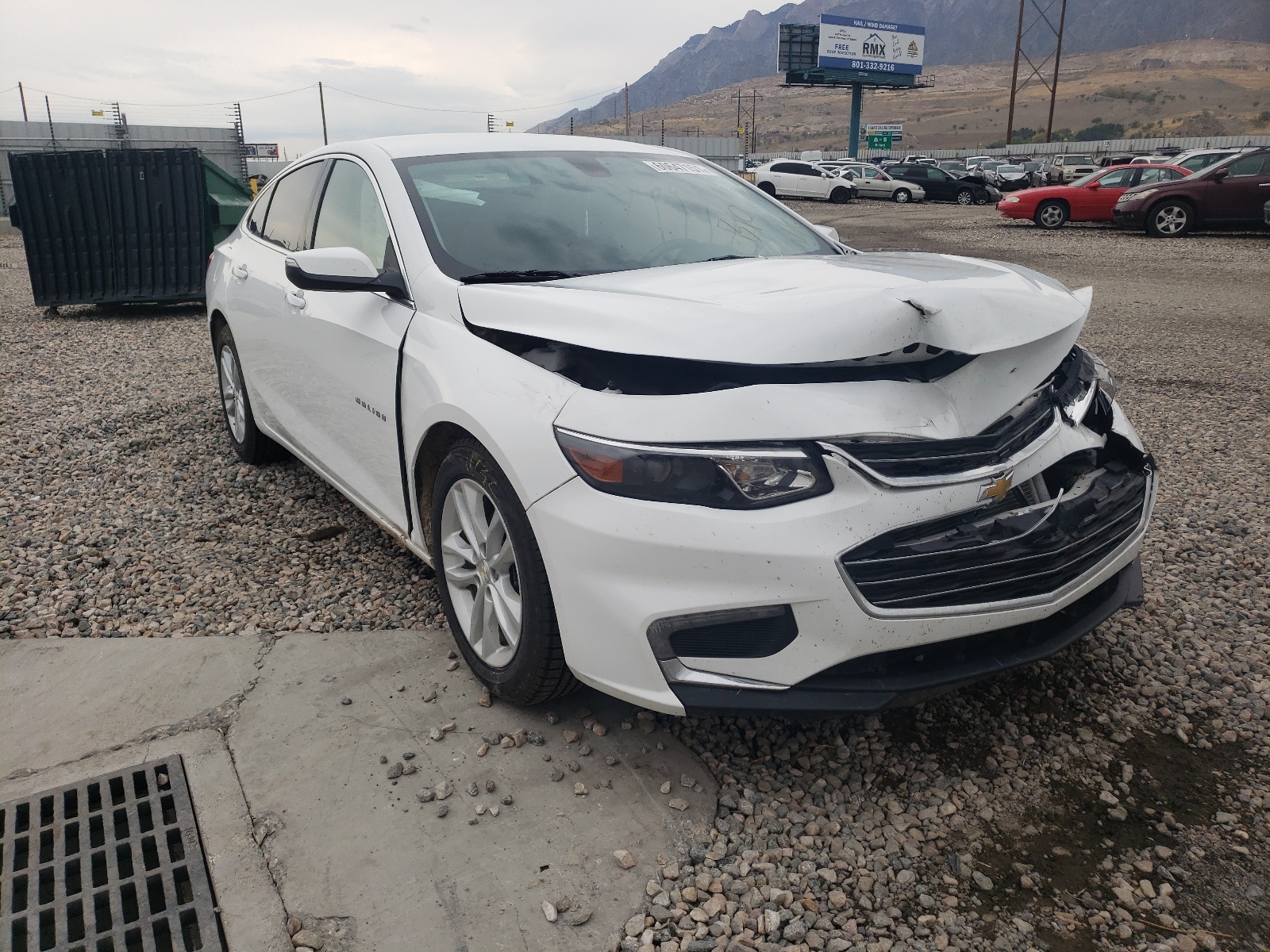 CHEVROLET MALIBU LT 2016 with VIN 1G1ZE5STXGF284685 - Photo from auction