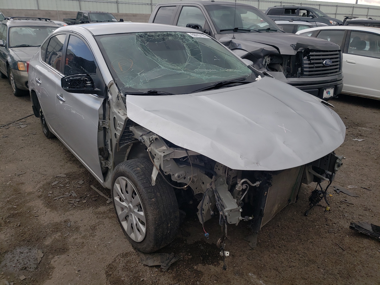 Photo 1 from auction – 2018 NISSAN SENTRA S with VIN 3N1AB7AP5JY320122