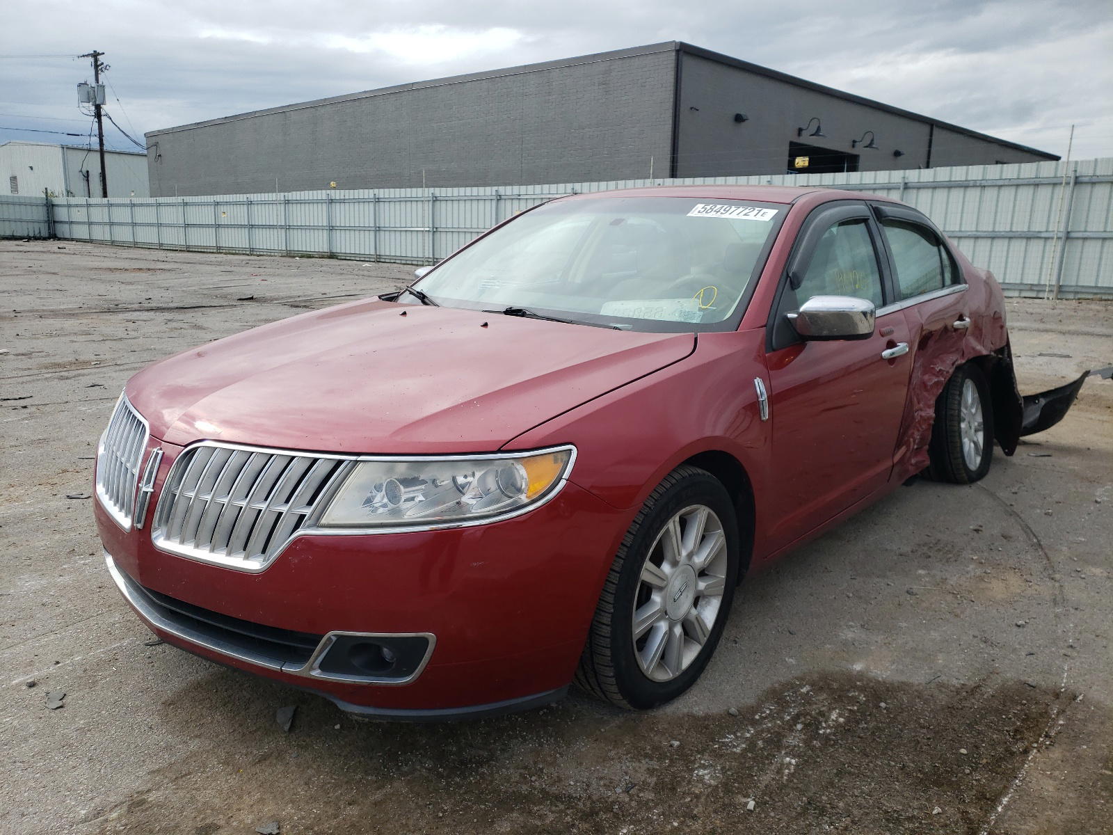 Photo 2 from auction – 2010 LINCOLN MKZ with VIN 3LNHL2GC8AR613373
