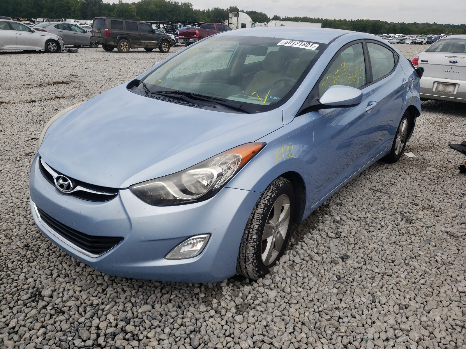 Photo 2 from auction – 2012 HYUNDAI ELANTRA GL with VIN KMHDH4AE3CU309448