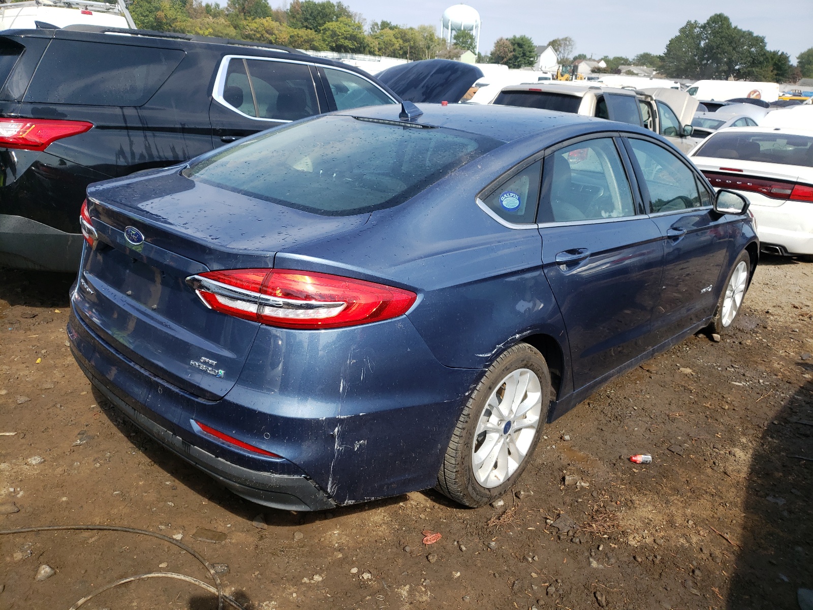 Photo 4 from auction – 2019 FORD FUSION SE with VIN 3FA6P0LU2KR134537