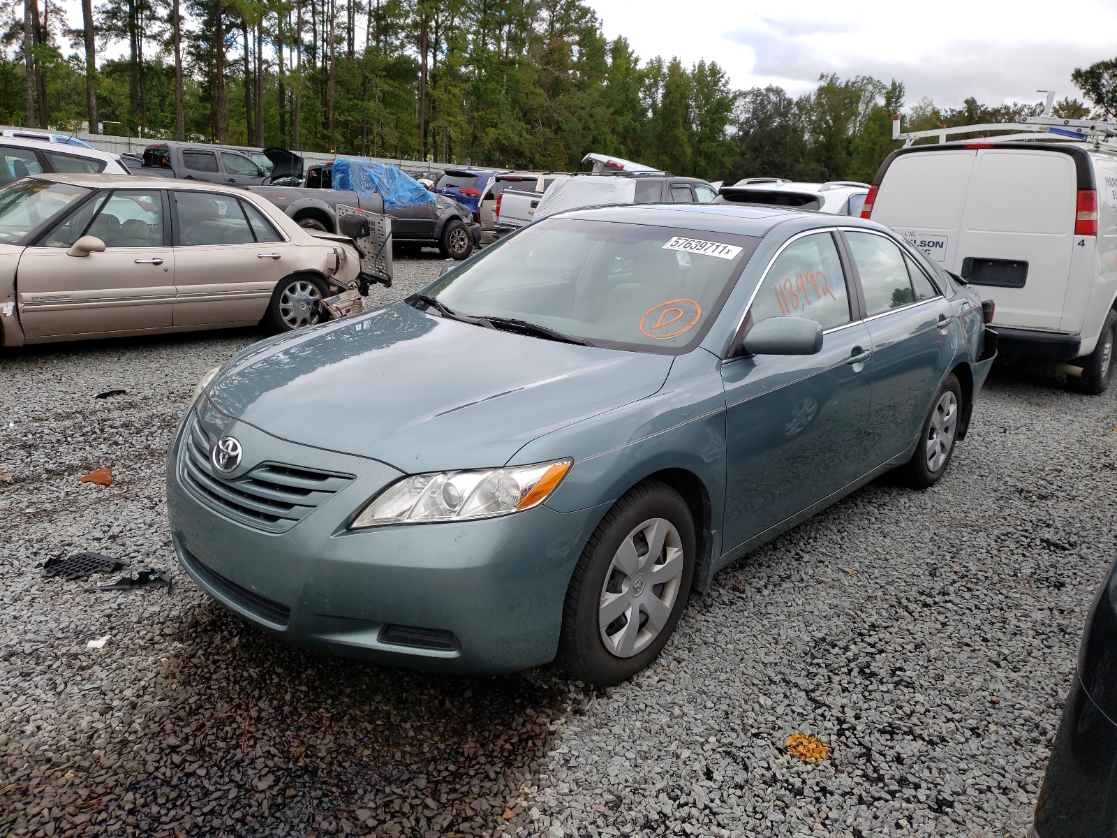 Photo 2 from auction – 2009 TOYOTA CAMRY with VIN 4T1BE46K09U827539