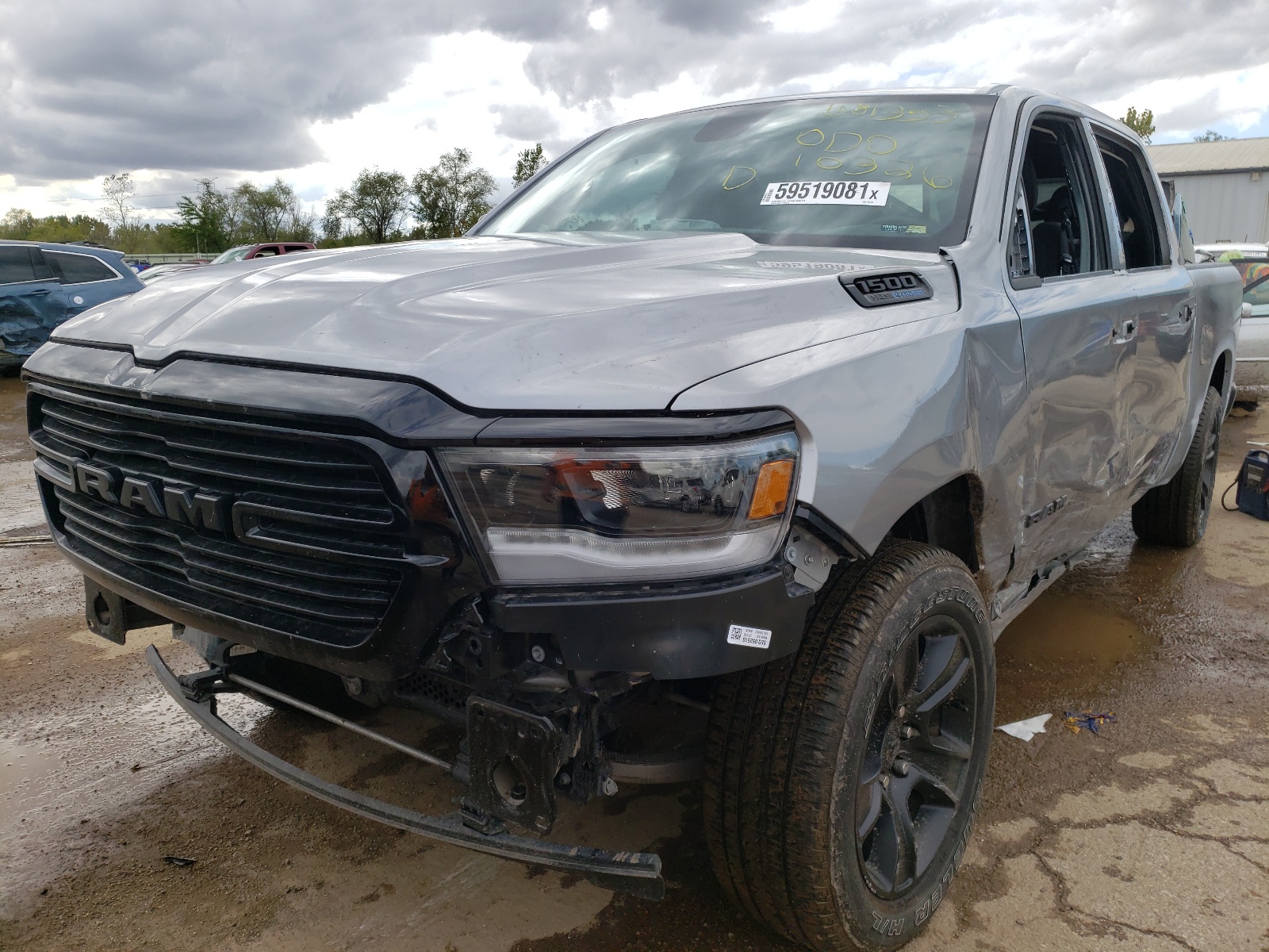 Photo 2 from auction – 2021 RAM 1500 BIG H with VIN 1C6SRFFT6MN681333