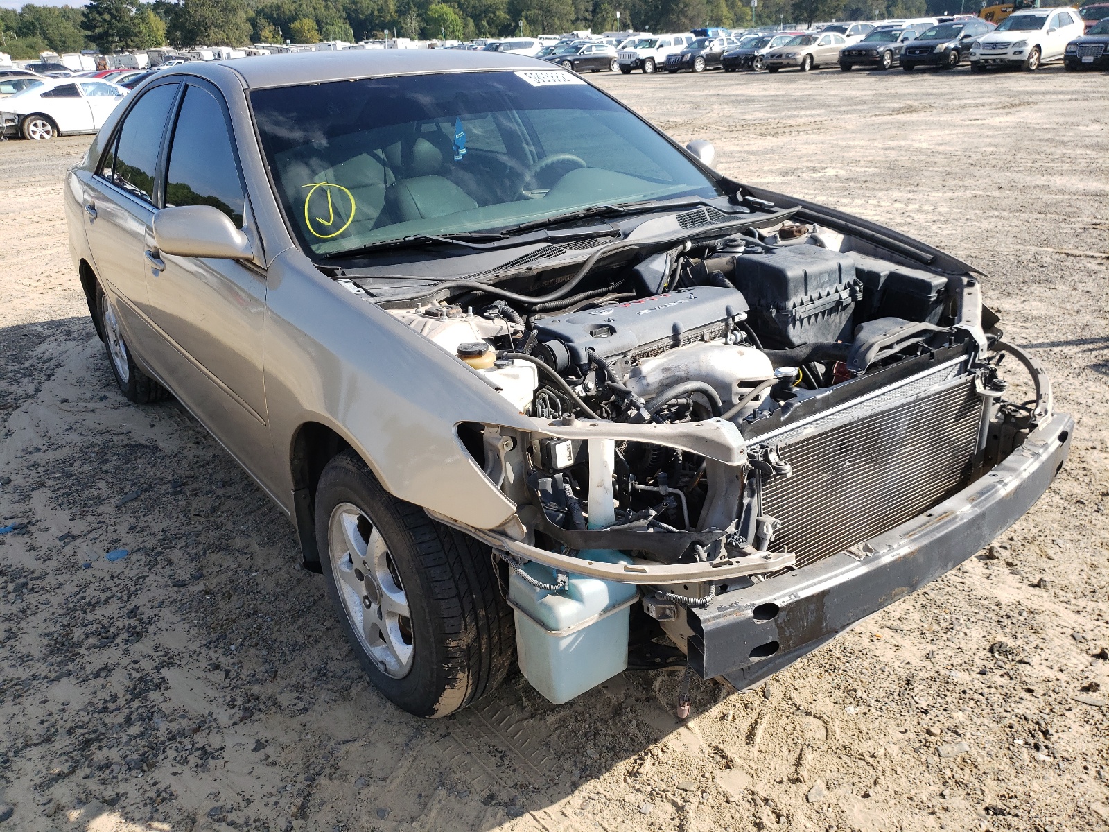 TOYOTA CAMRY LE 2005 with VIN 4T1BE32K25U055099 - Photo from auction
