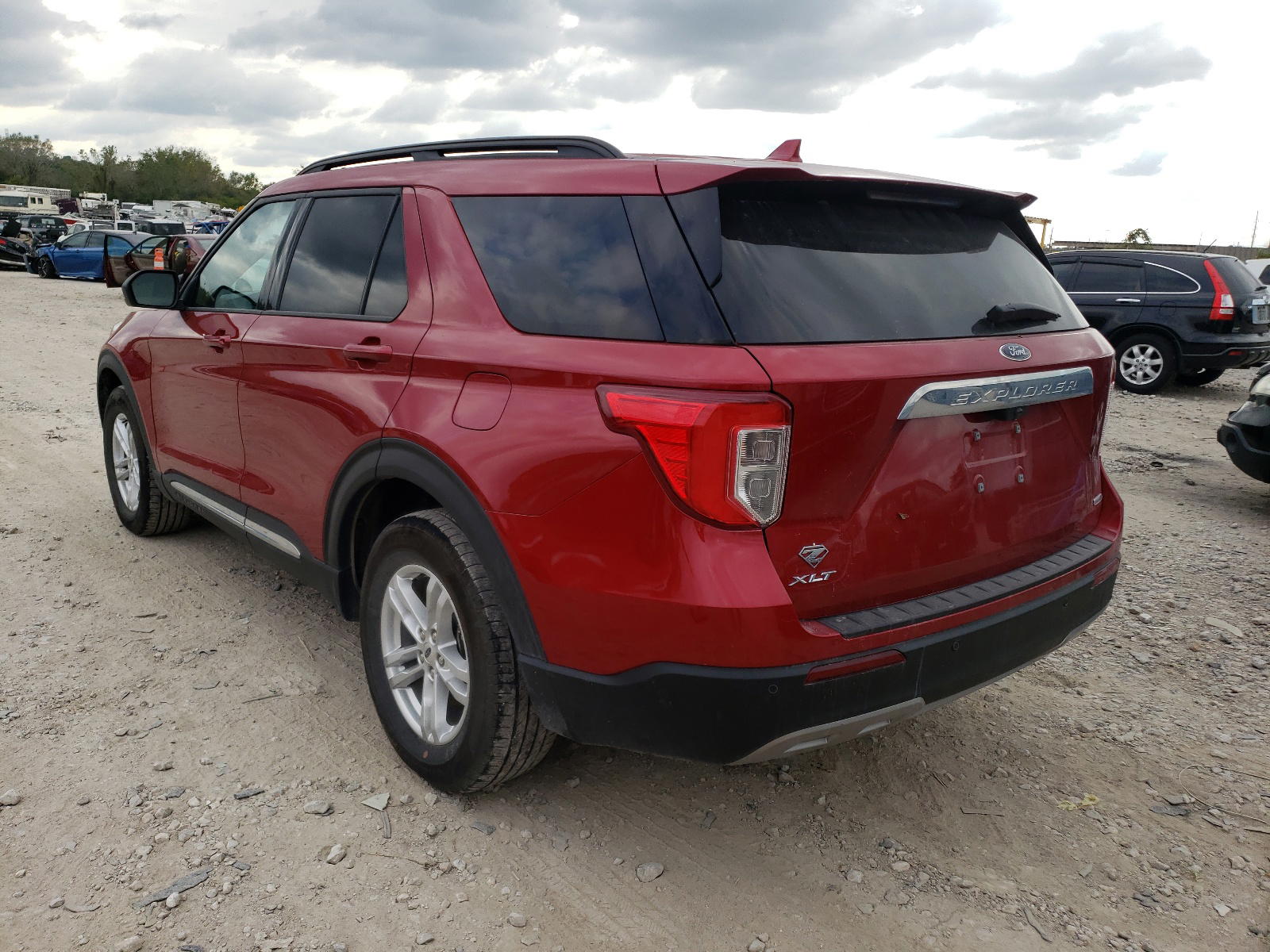 Photo 3 from auction – 2020 FORD EXPLORER X with VIN 1FMSK8DH9LGC80591