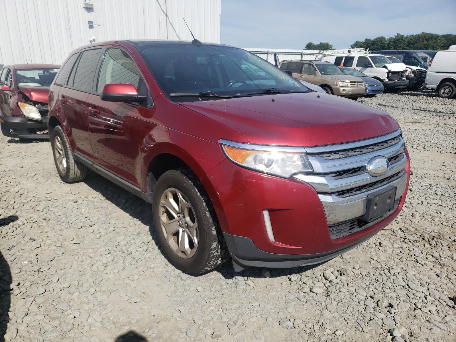 FORD EDGE 2013 with VIN 2FMDK3JC9DBC15365 - Photo from auction