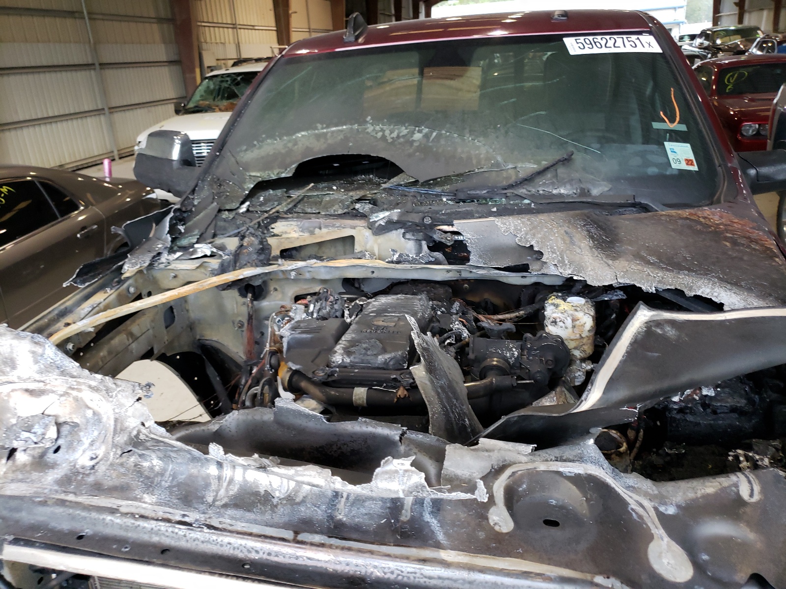 Photo 17 from auction – 2021 RAM 2500 LARAM with VIN 3C6UR5FL1MG682465