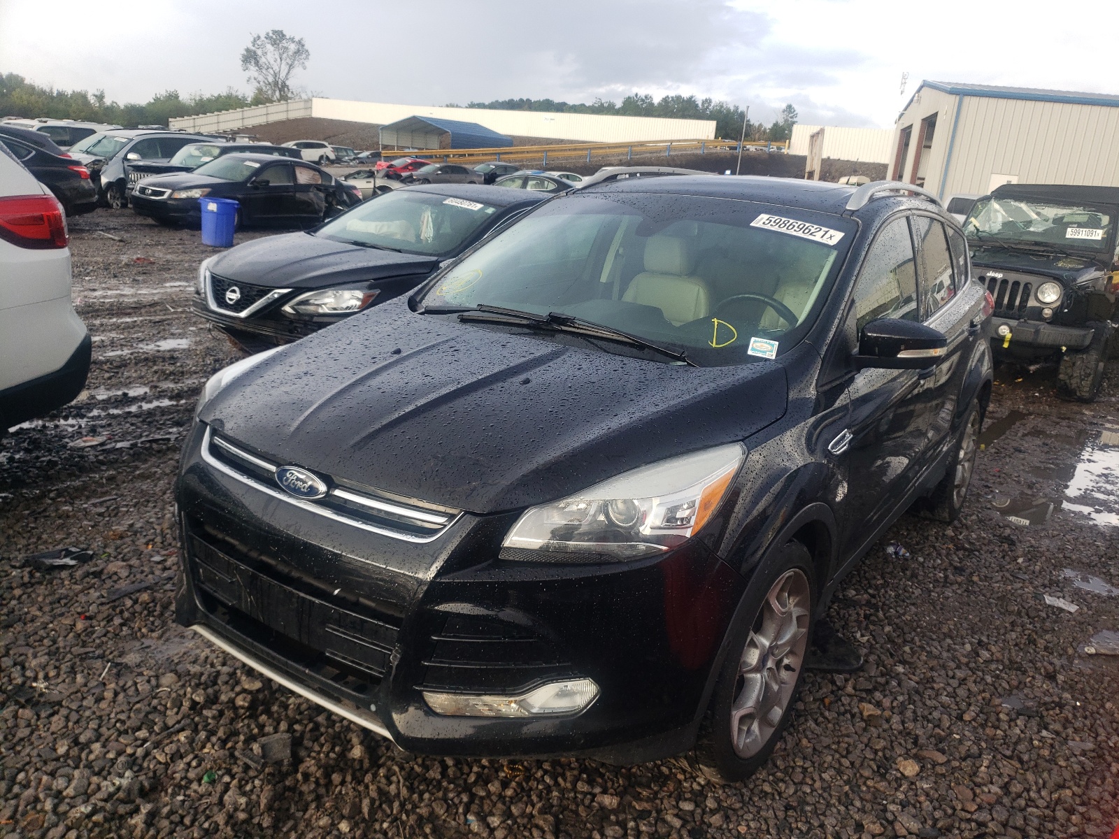 صورة رقم 2 من المزاد - 2016 FORD ESCAPE TIT مع VIN 1FMCU0J98GUA72898