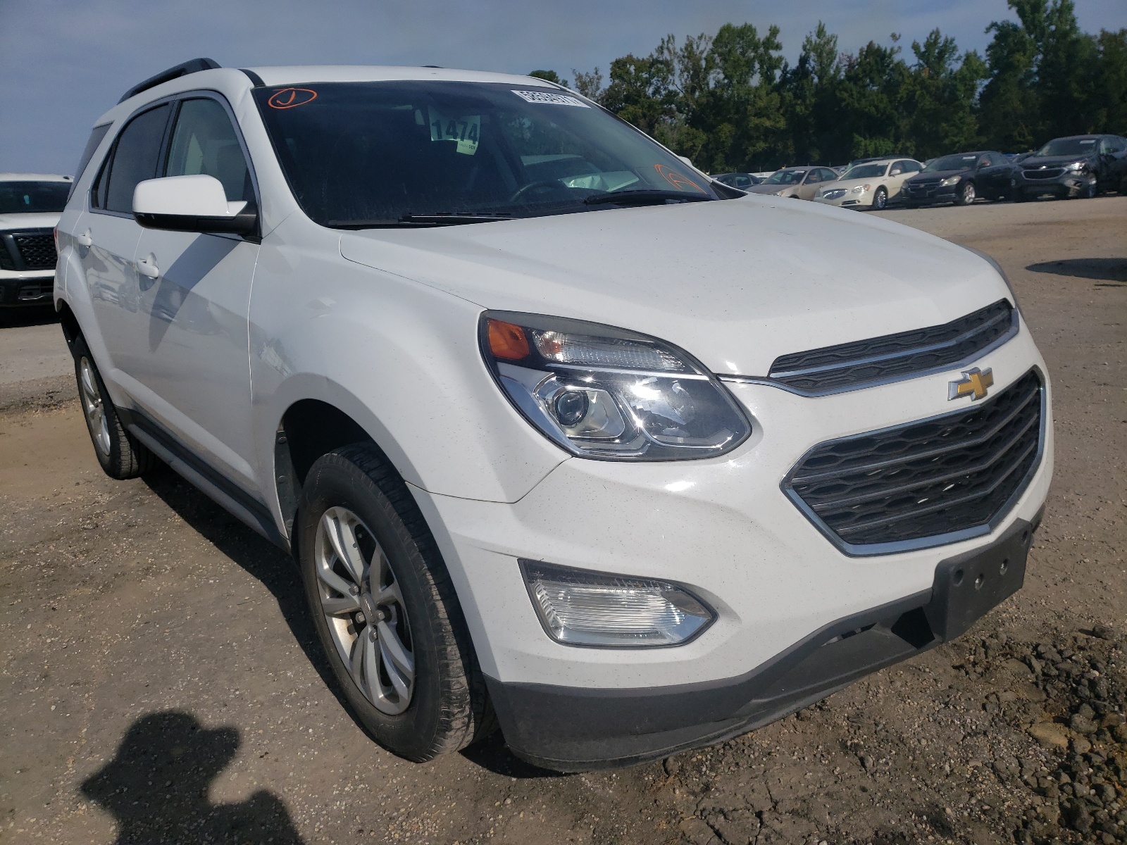 Photo 1 from auction – 2017 CHEVROLET EQUINOX LT with VIN 2GNALCEKXH1535674