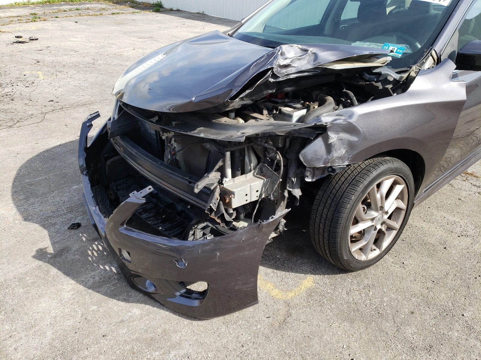Photo 9 from auction – 2013 NISSAN SENTRA S with VIN 3N1AB7AP5DL755675