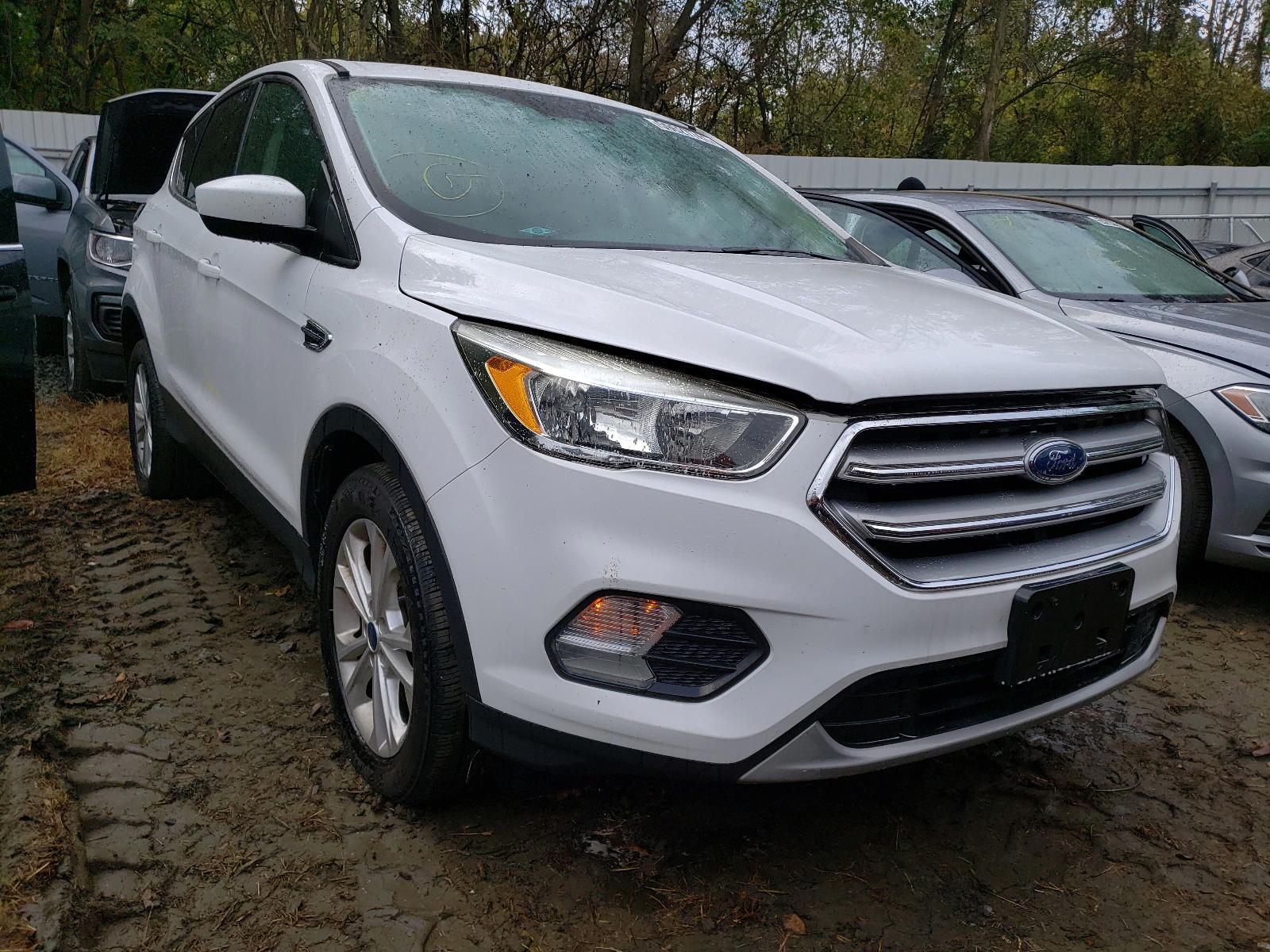 FORD ESCAPE SE 2017 with VIN 1FMCU9GD7HUD23508 - Photo from auction