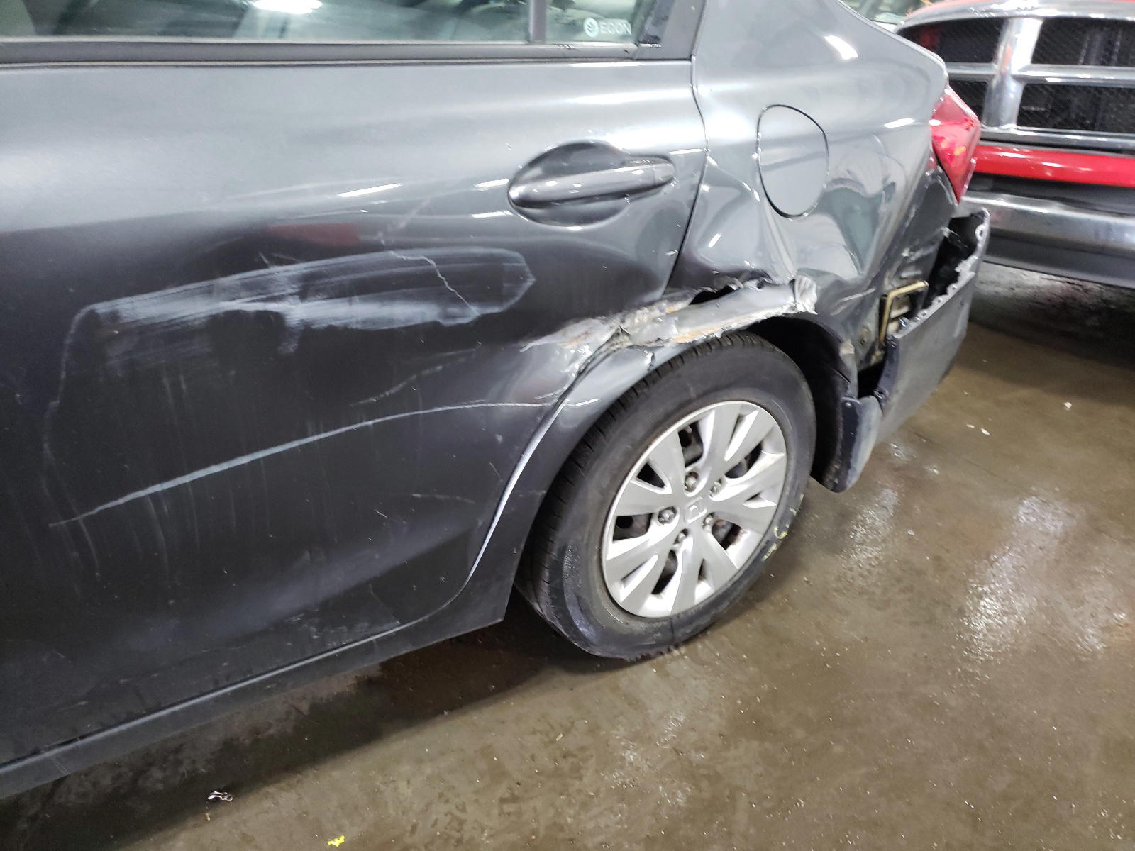 Photo 9 from auction – 2012 HONDA CIVIC LX with VIN 19XFB2F59CE003526
