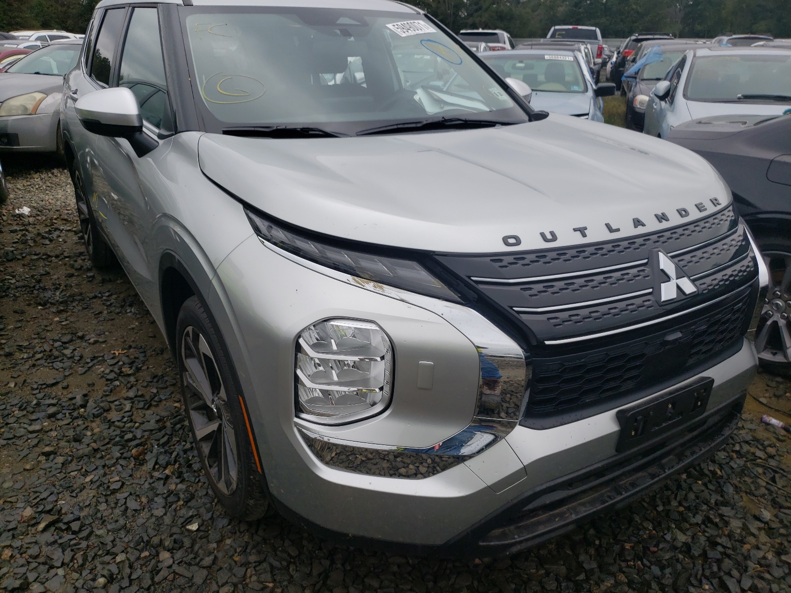 Photo 1 from auction – 2022 MITSUBISHI OUTLANDER with VIN JA4J4TA81NZ014548