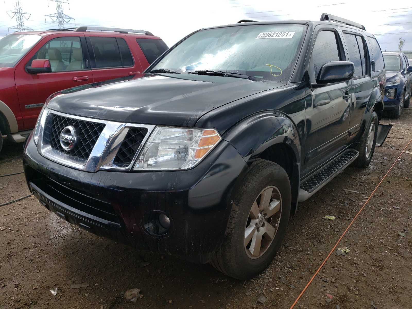 Photo 2 from auction – 2012 NISSAN PATHFINDER with VIN 5N1AR1NBXCC614885