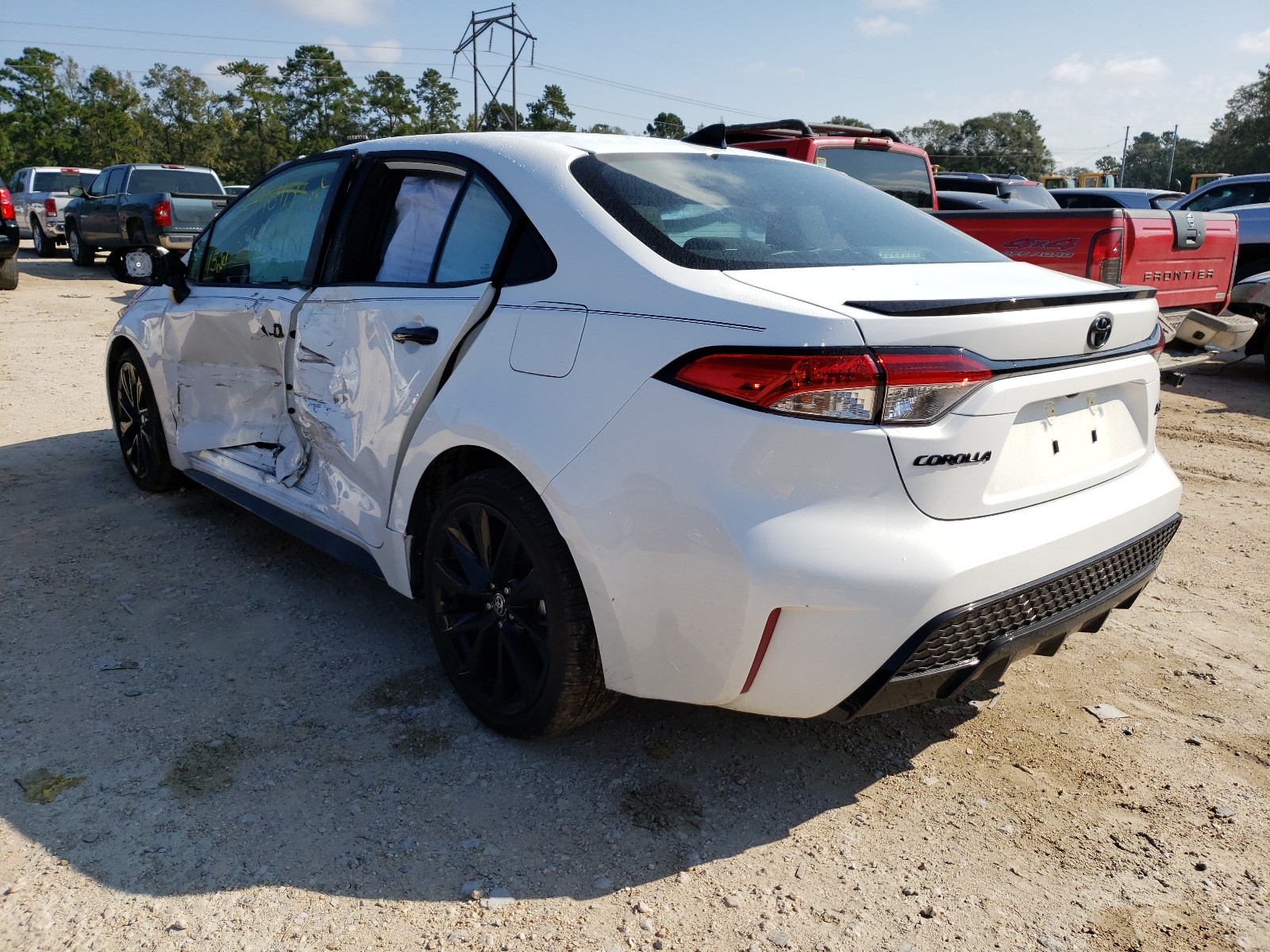Photo 3 from auction – 2021 TOYOTA COROLLA SE with VIN 5YFS4MCE4MP097906