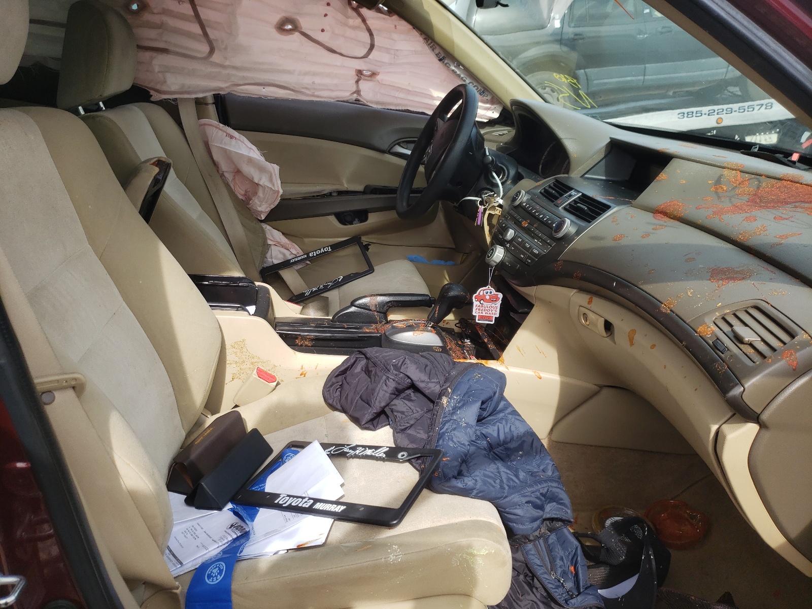 Photo 5 from auction – 2010 HONDA ACCORD LXP with VIN 1HGCP2F47AA010617