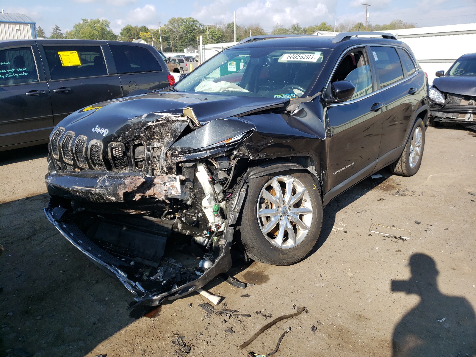 Photo 2 from auction – 2015 JEEP CHEROKEE L with VIN 1C4PJMDS6FW647877
