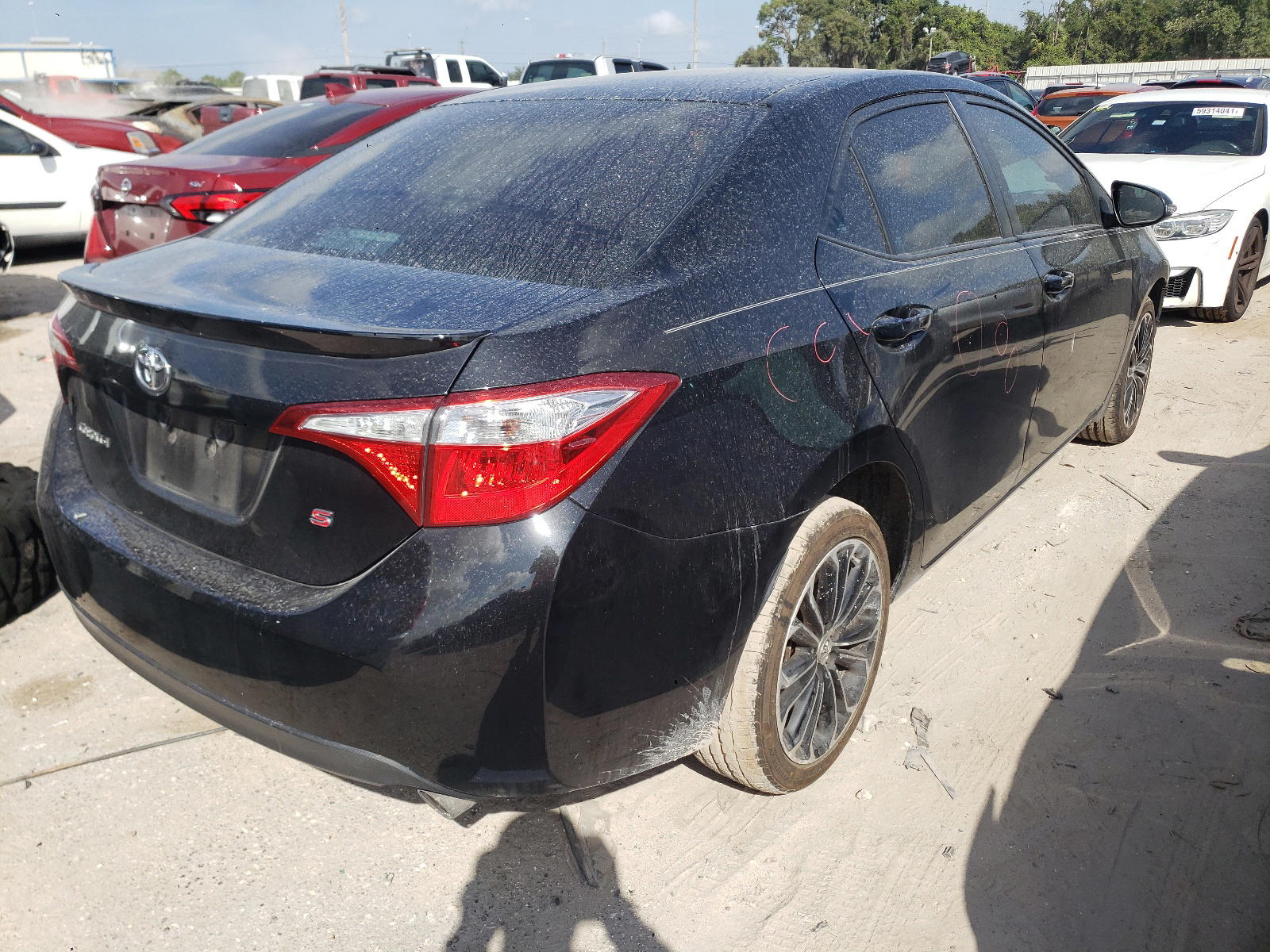 Photo 4 from auction – 2014 TOYOTA COROLLA L with VIN 2T1BURHE2EC194559