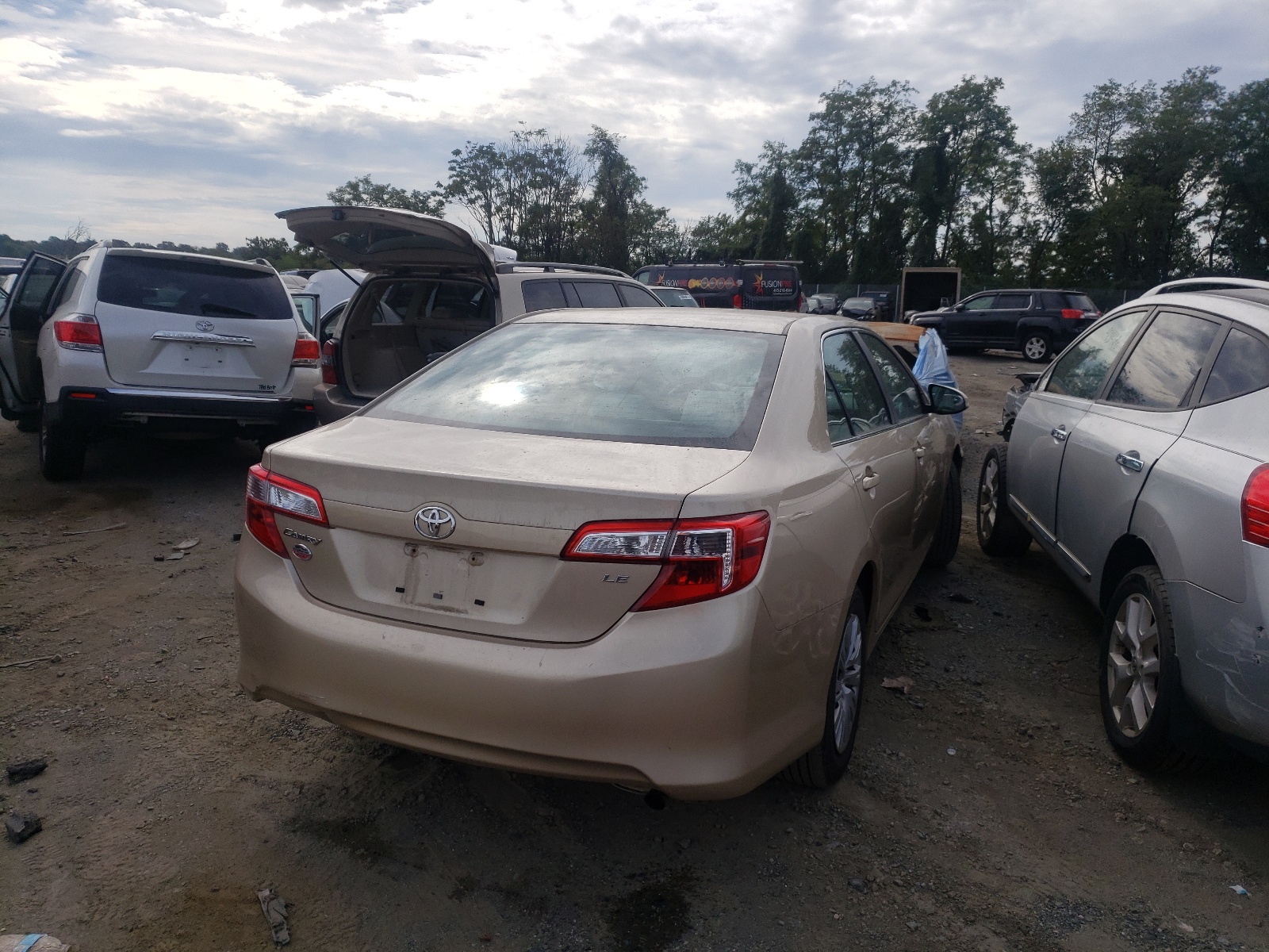 Photo 4 from auction – 2012 TOYOTA CAMRY BASE with VIN 4T4BF1FK1CR234202