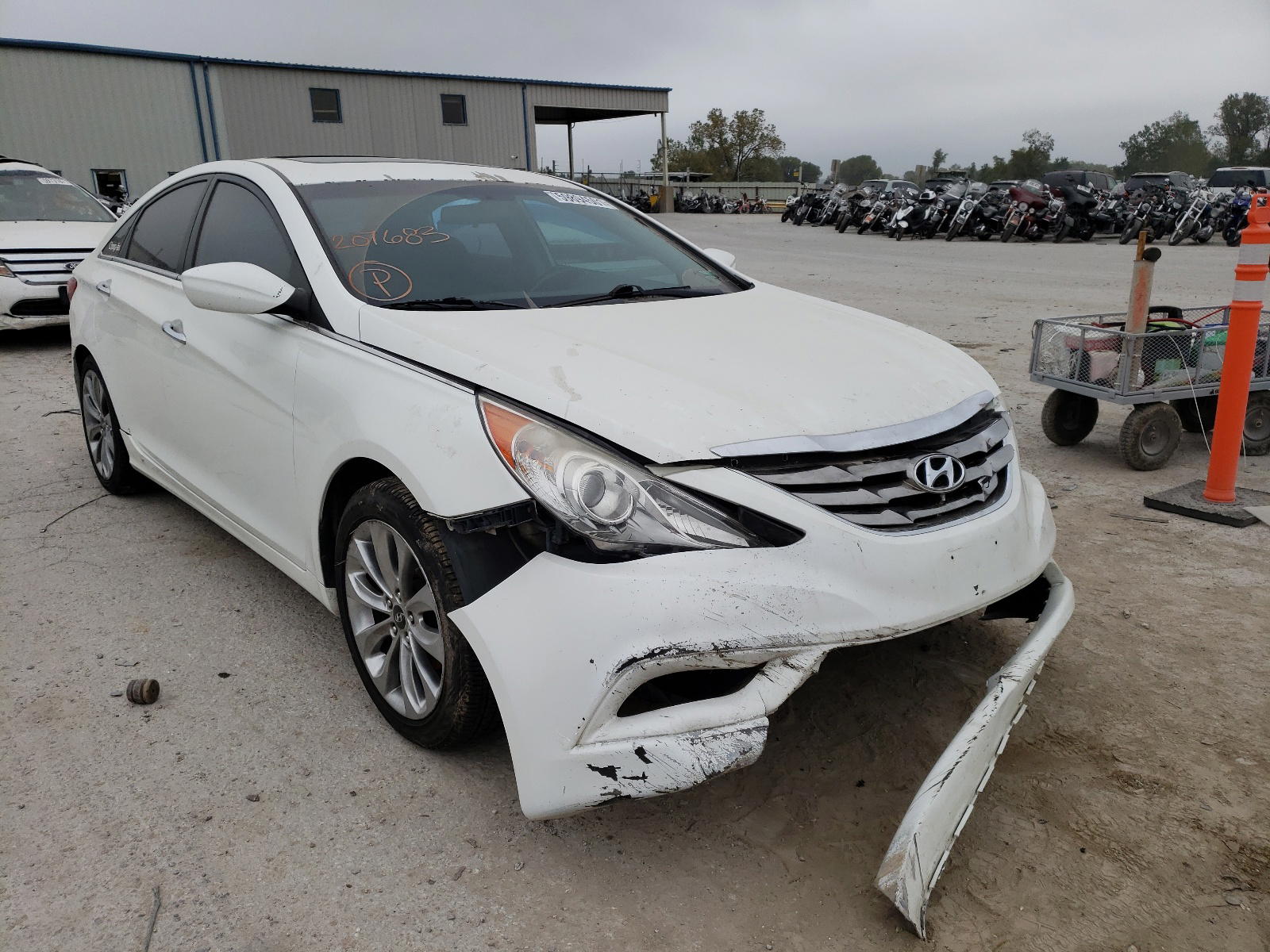HYUNDAI SONATA SE 2011 with VIN 5NPEC4ABXBH207683 - Photo from auction