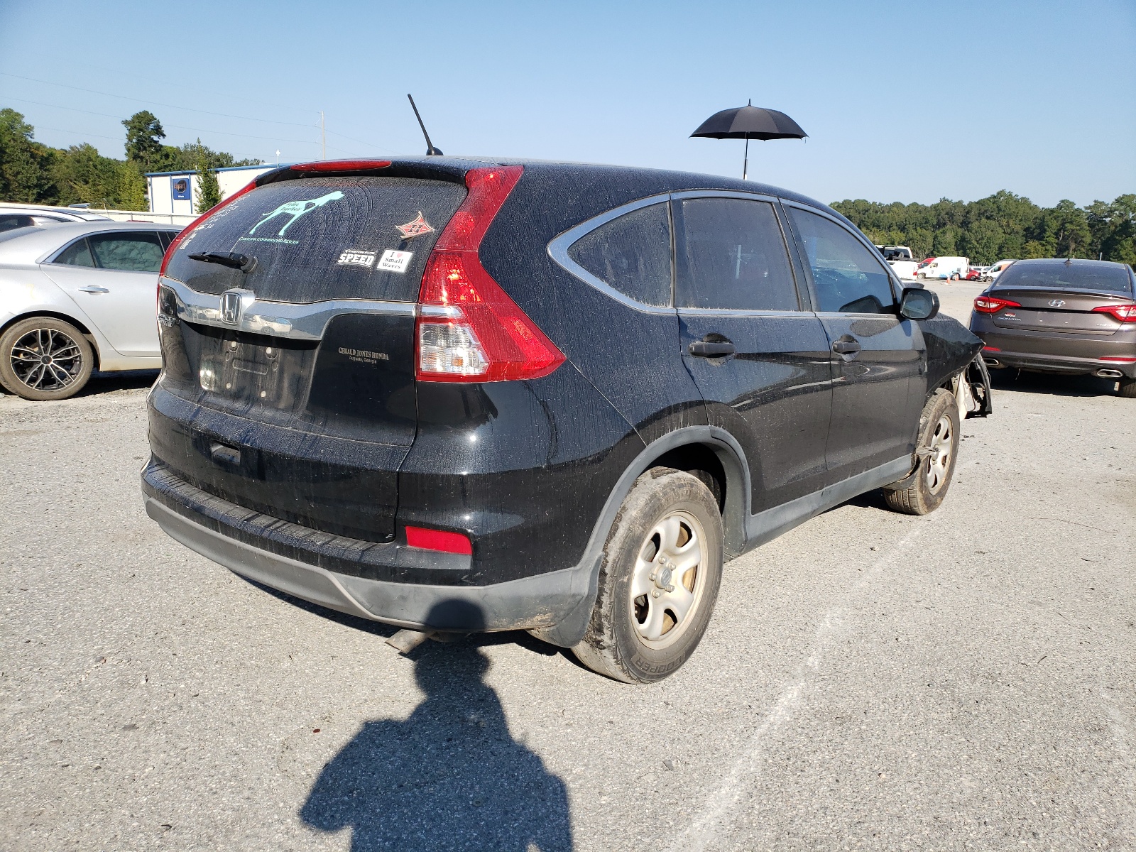 Photo 4 from auction – 2016 HONDA CR-V LX with VIN 2HKRM3H3XGH504239