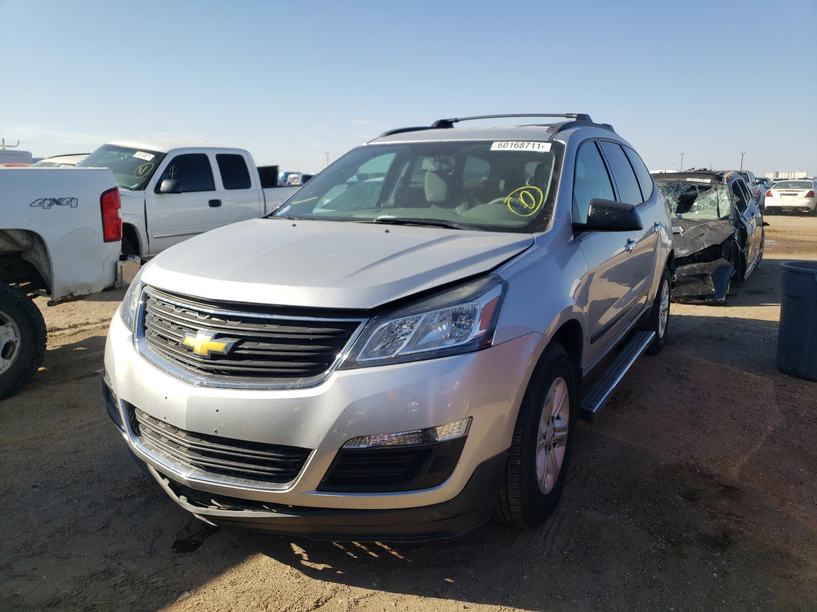 Photo 2 from auction – 2014 CHEVROLET TRAVERSE L with VIN 1GNKRFKD6EJ120847