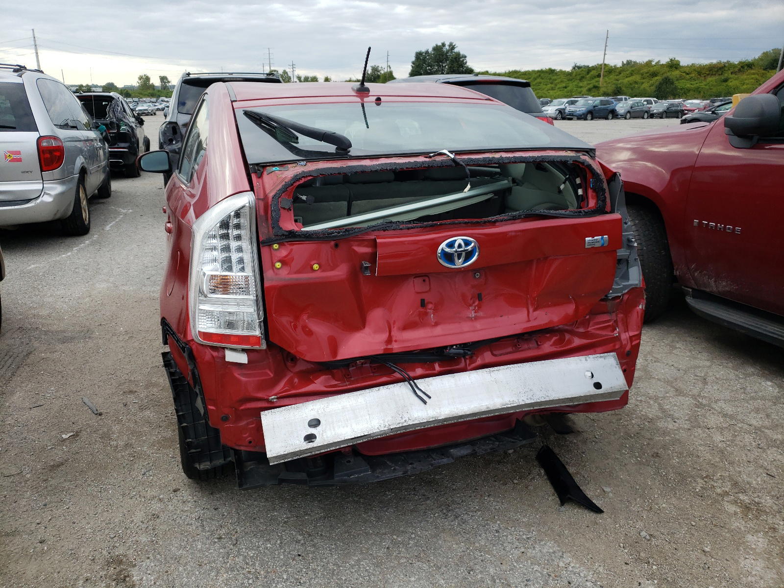 Photo 9 from auction – 2010 TOYOTA PRIUS with VIN JTDKN3DUXA0173633