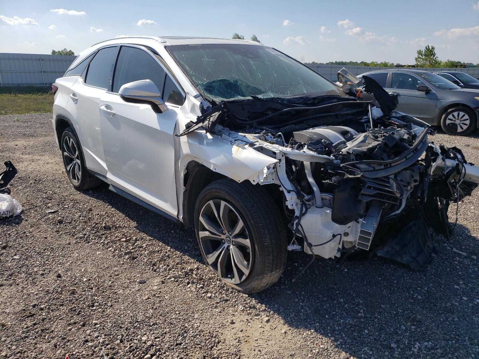 LEXUS RX 350 BAS 2019 with VIN 2T2ZZMCA8KC127379 - Photo from auction