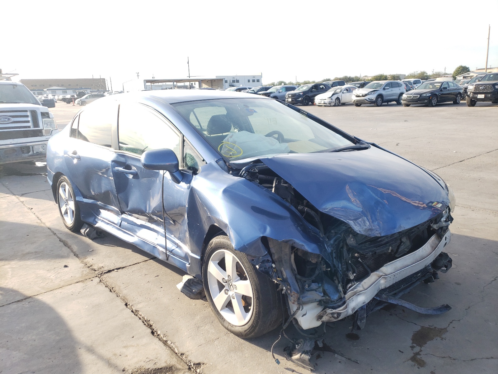HONDA CIVIC LX 2007 with VIN 1HGFA16537L014520 - Photo from auction