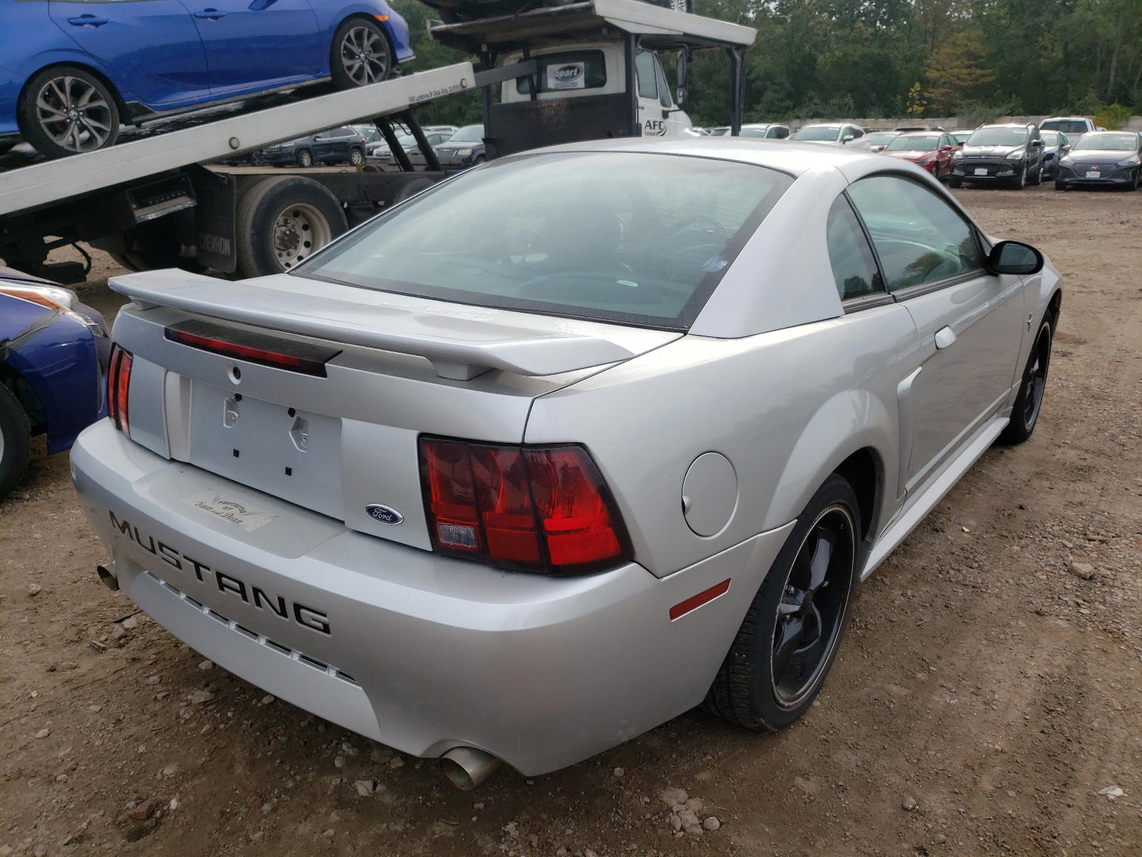 Photo 4 from auction – 2003 FORD MUSTANG with VIN 1FAFP40463F403889