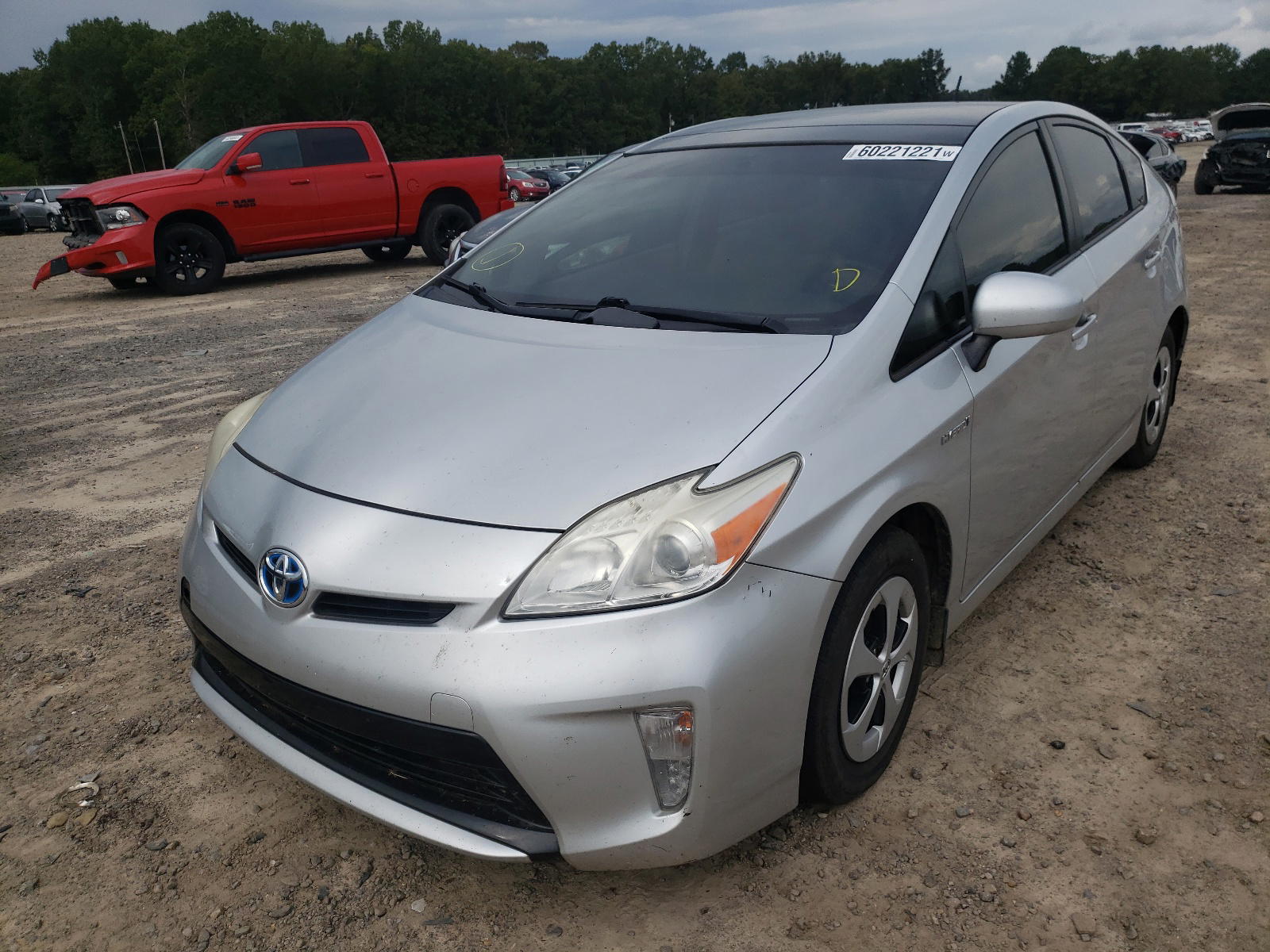 Photo 2 from auction – 2012 TOYOTA PRIUS with VIN JTDKN3DU0C1594418