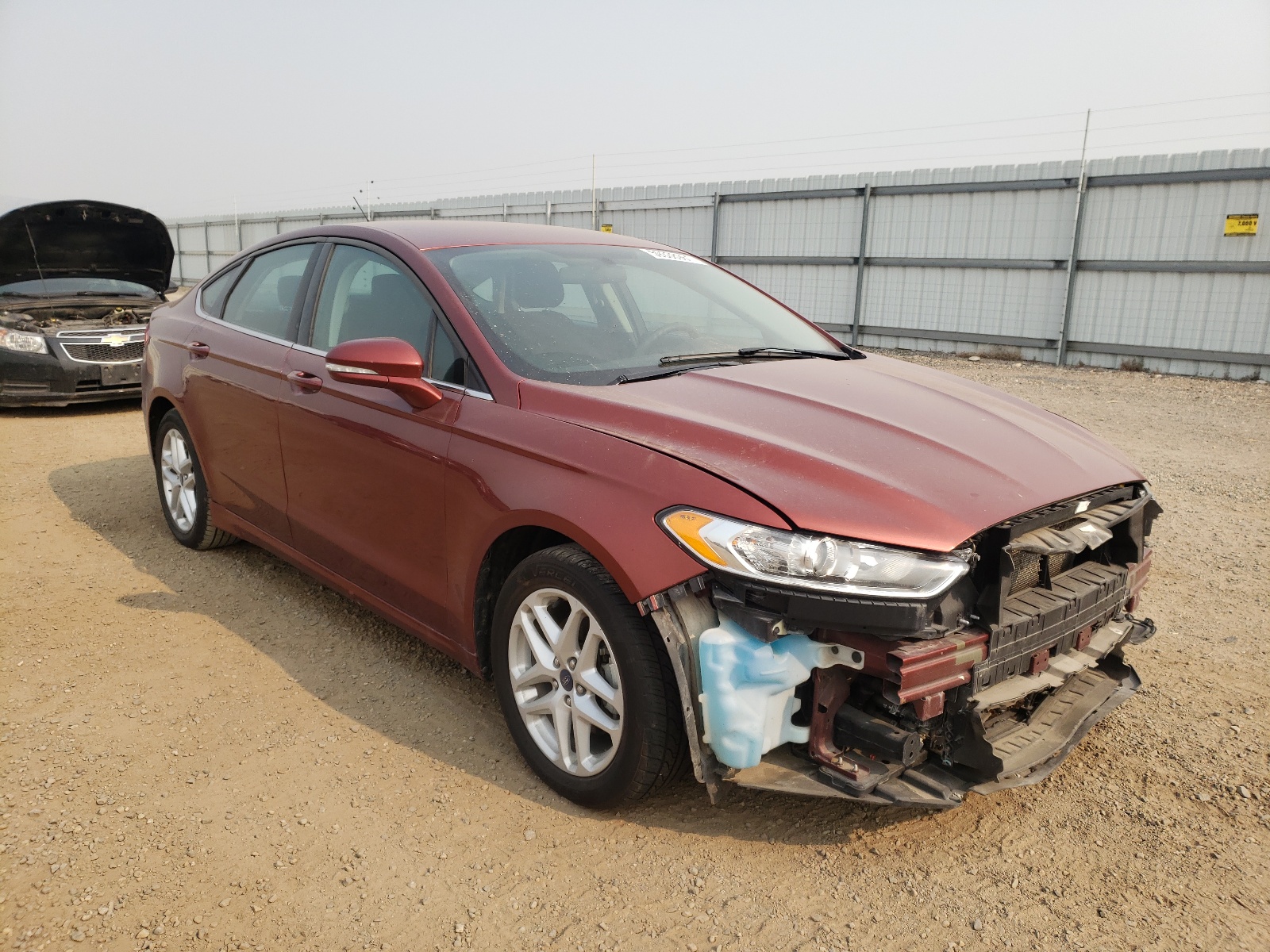 FORD FUSION SE 2014 with VIN 3FA6P0HD2ER130050 - Photo from auction