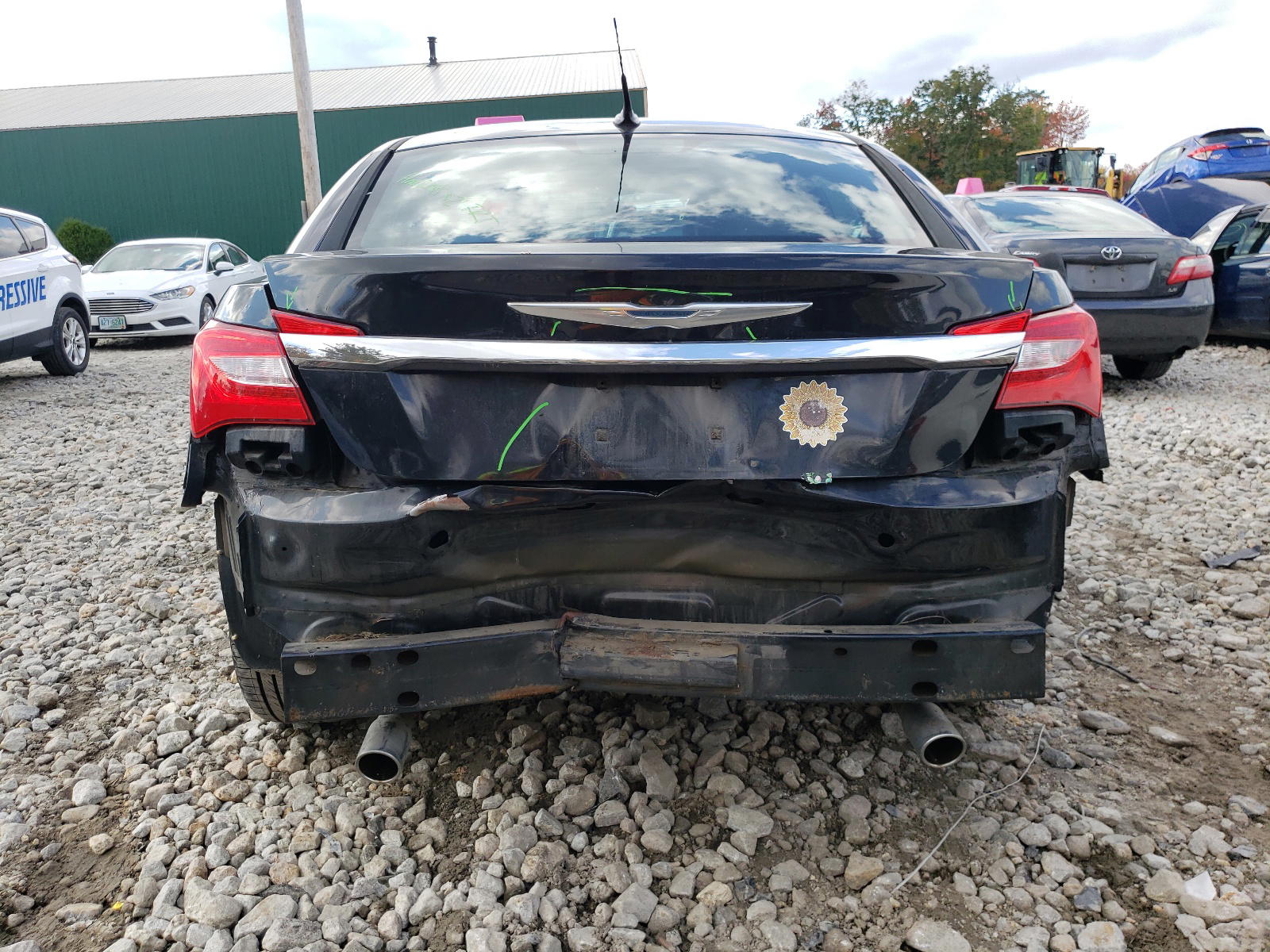 Photo 9 from auction – 2011 CHRYSLER 200 LIMITE with VIN 1C3BC2FG6BN520536