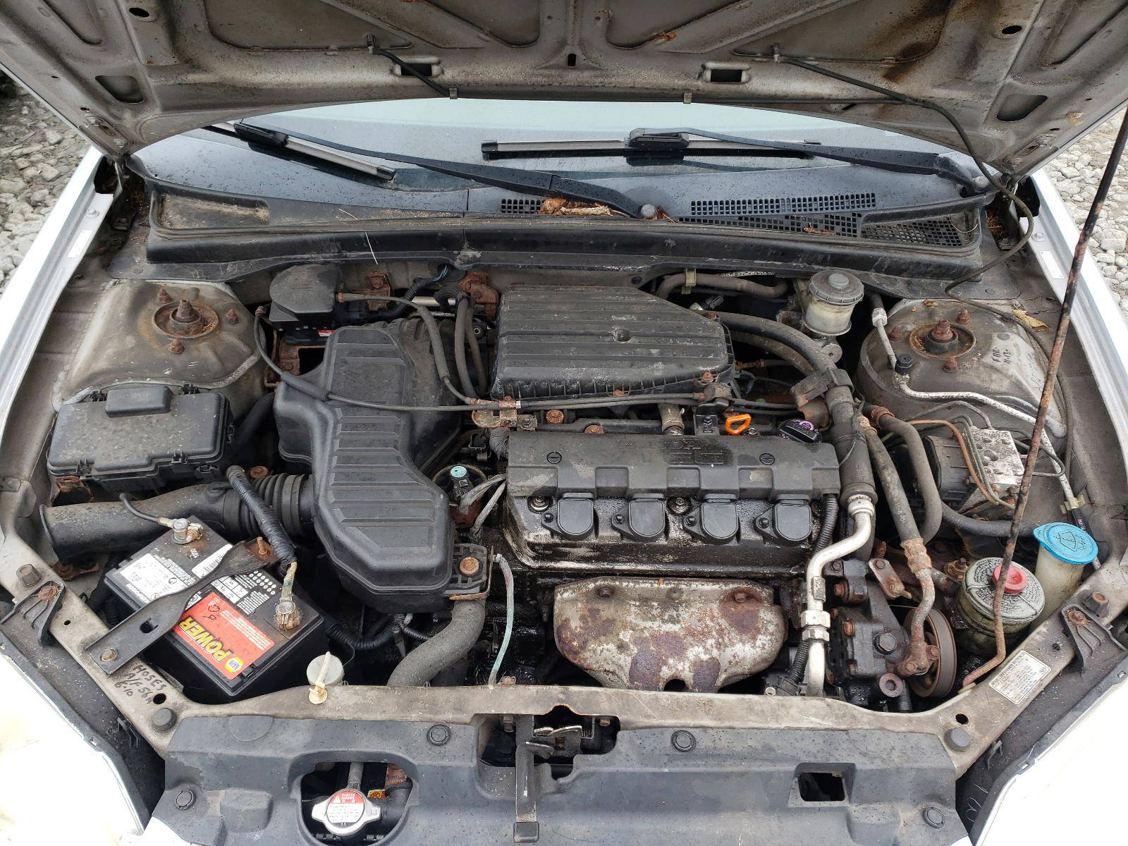 Photo 7 from auction – 2001 HONDA CIVIC with VIN 2HGES26761H605445