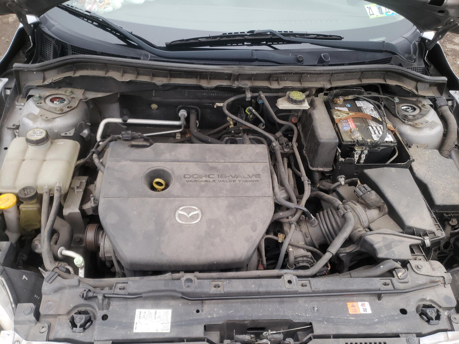 Photo 7 from auction – 2010 MAZDA 3 I with VIN JM1BL1SG6A1148150
