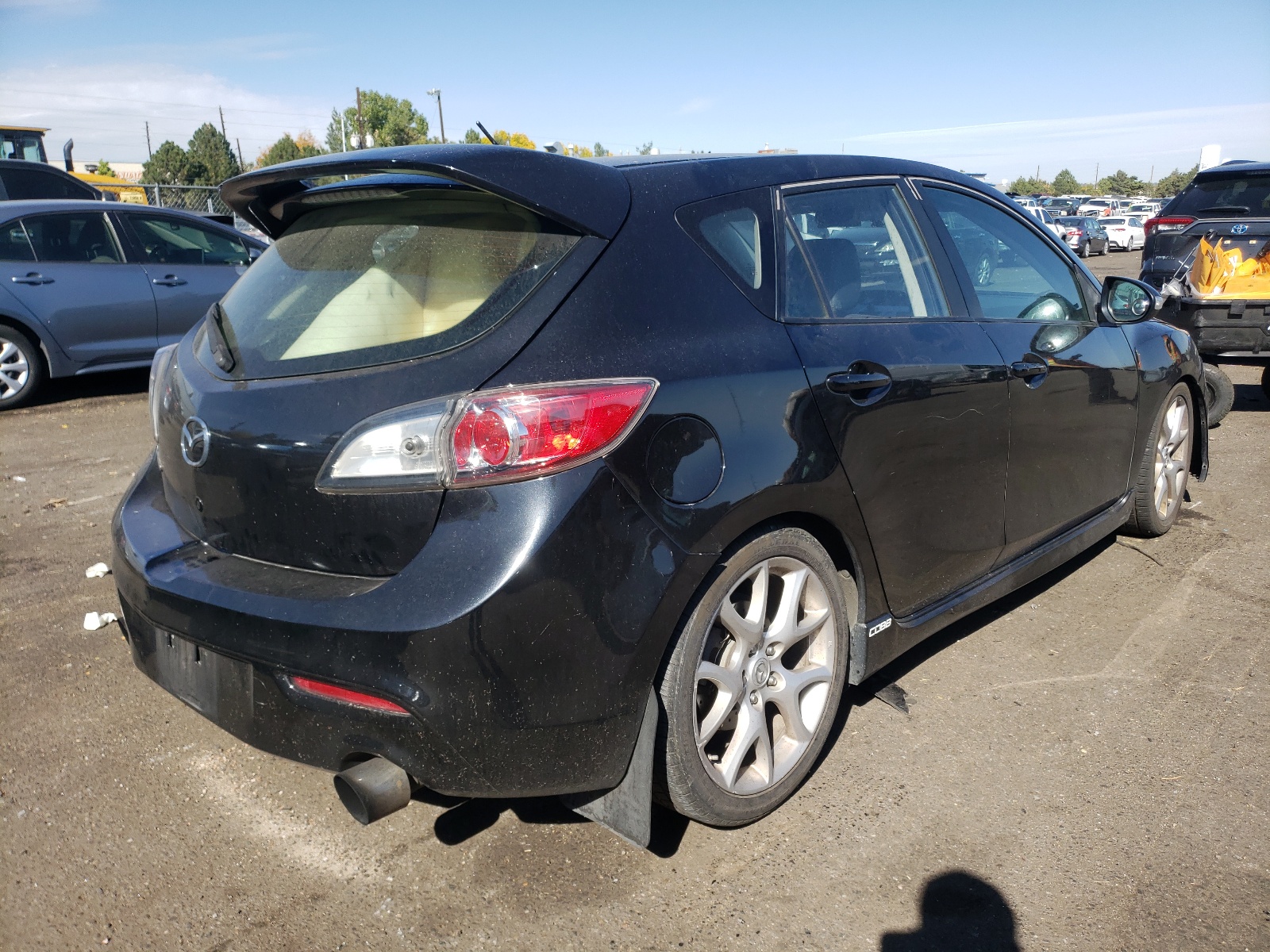 Photo 4 from auction – 2010 MAZDA SPEED 3 with VIN JM1BL1H42A1245374