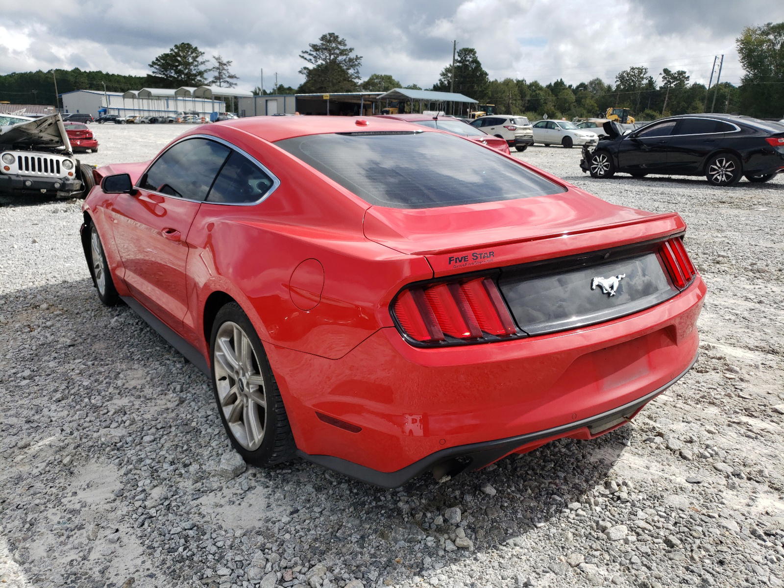 Photo 3 from auction – 2017 FORD MUSTANG with VIN 1FA6P8TH4H5280340