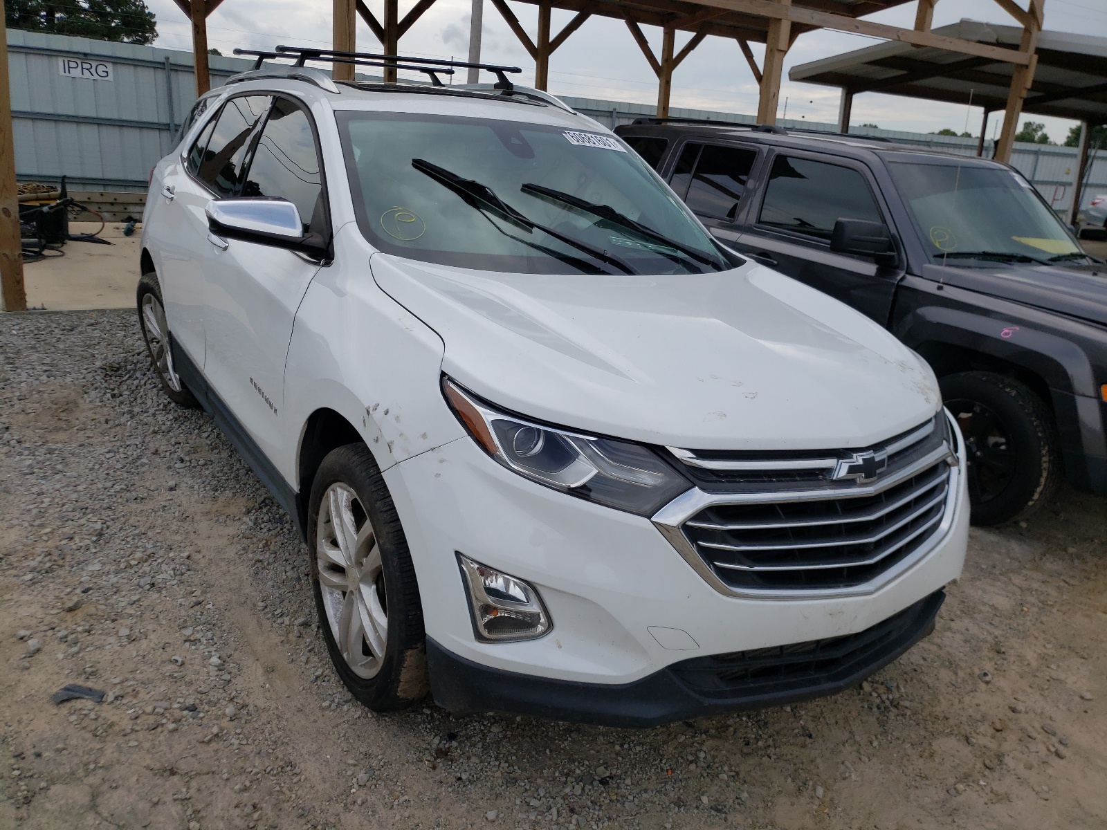 CHEVROLET EQUINOX PR 2018 with VIN 3GNAXWEX8JS512566 - Photo from auction