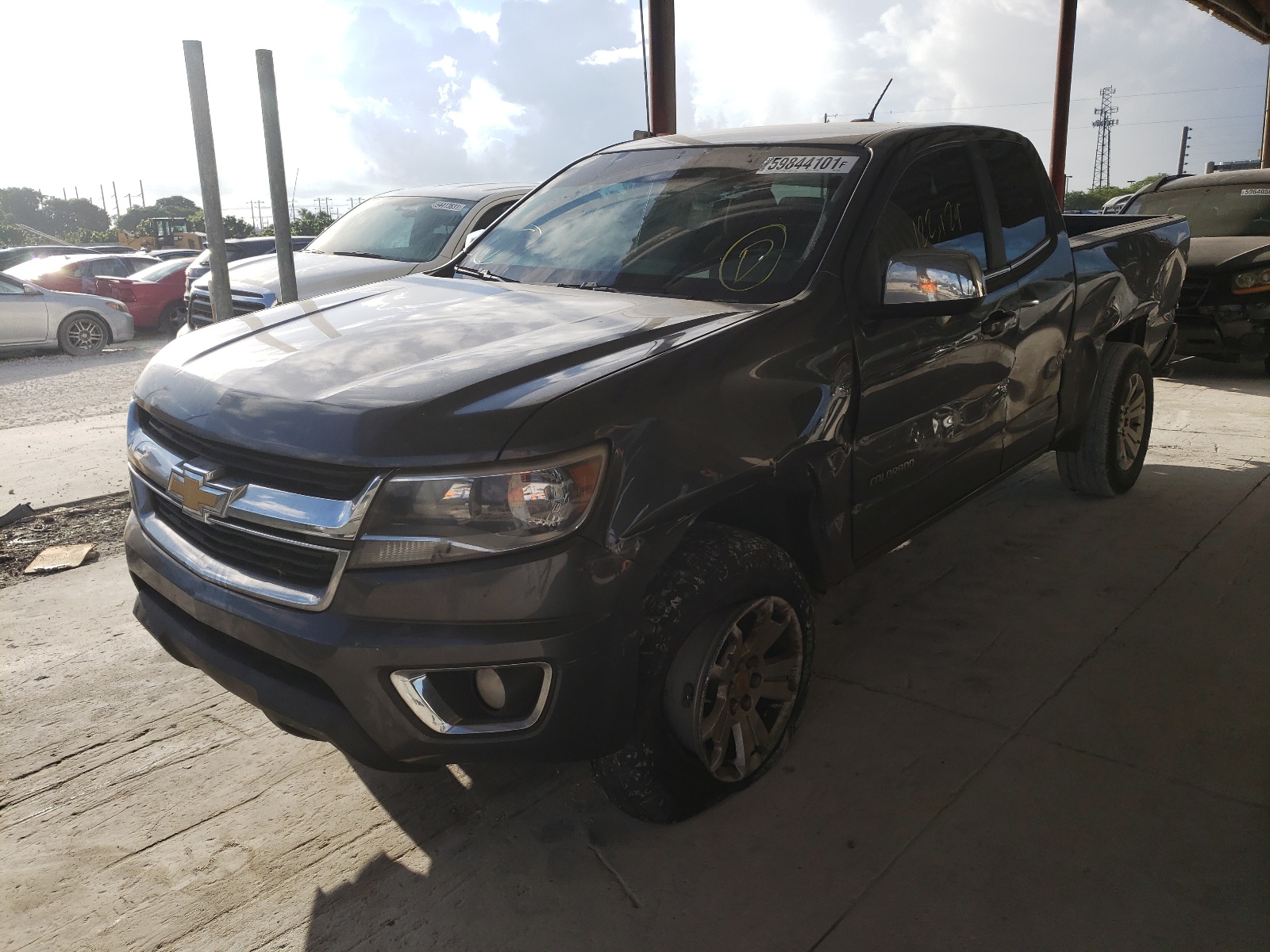 Photo 2 from auction – 2016 CHEVROLET COLORADO L with VIN 1GCHSCEA8G1353607