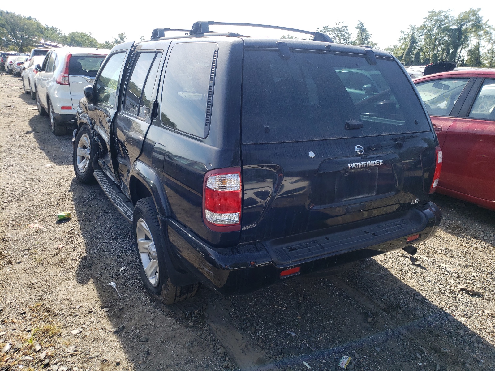 Photo 3 from auction – 2002 NISSAN PATHFINDER with VIN JN8DR09Y52W722424