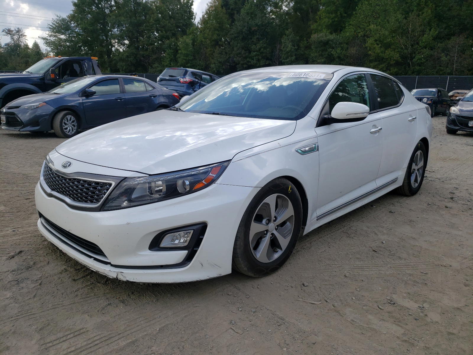 Photo 2 from auction – 2015 KIA OPTIMA HYB with VIN KNAGM4AD4F5077457