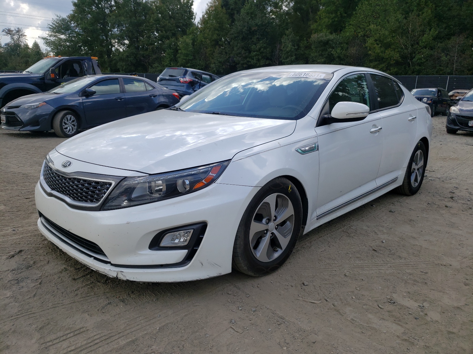 Foto 2 de la subasta – 2015 KIA OPTIMA HYB con VIN KNAGM4AD4F5077457
