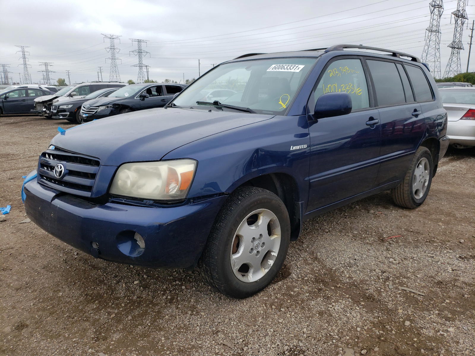 Photo 2 from auction – 2004 TOYOTA HIGHLANDER with VIN JTEEP21A340032625
