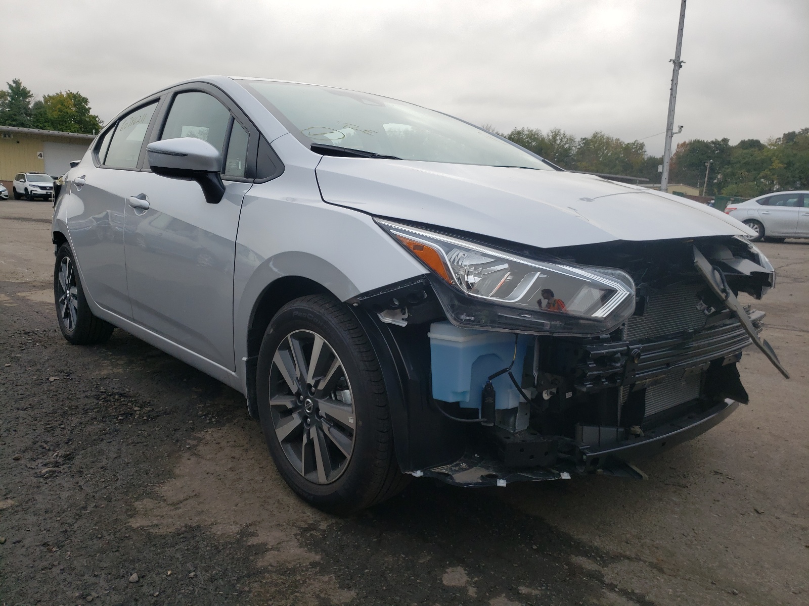 Photo 1 from auction – 2021 NISSAN VERSA SV with VIN 3N1CN8EV9ML838606