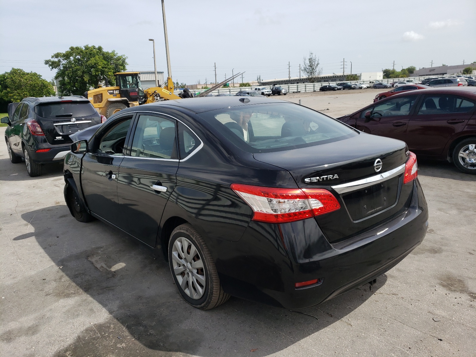 Photo 3 from auction – 2015 NISSAN SENTRA S with VIN 3N1AB7AP2FL634444